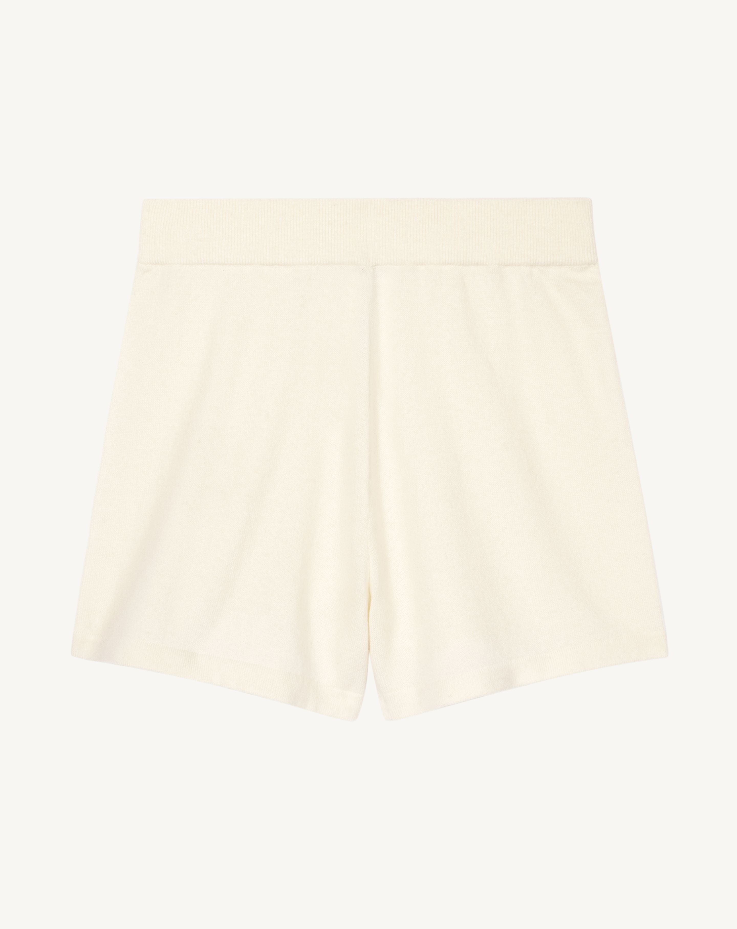 Short en jersey-NATUREL-100% cachemire