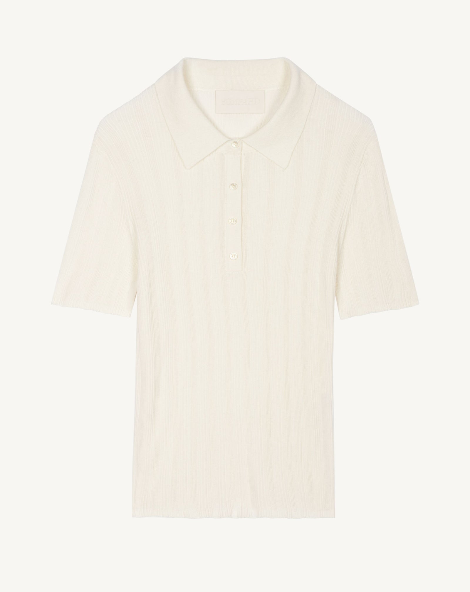 Polo ultrafin à côtes-PANNA-100% coton