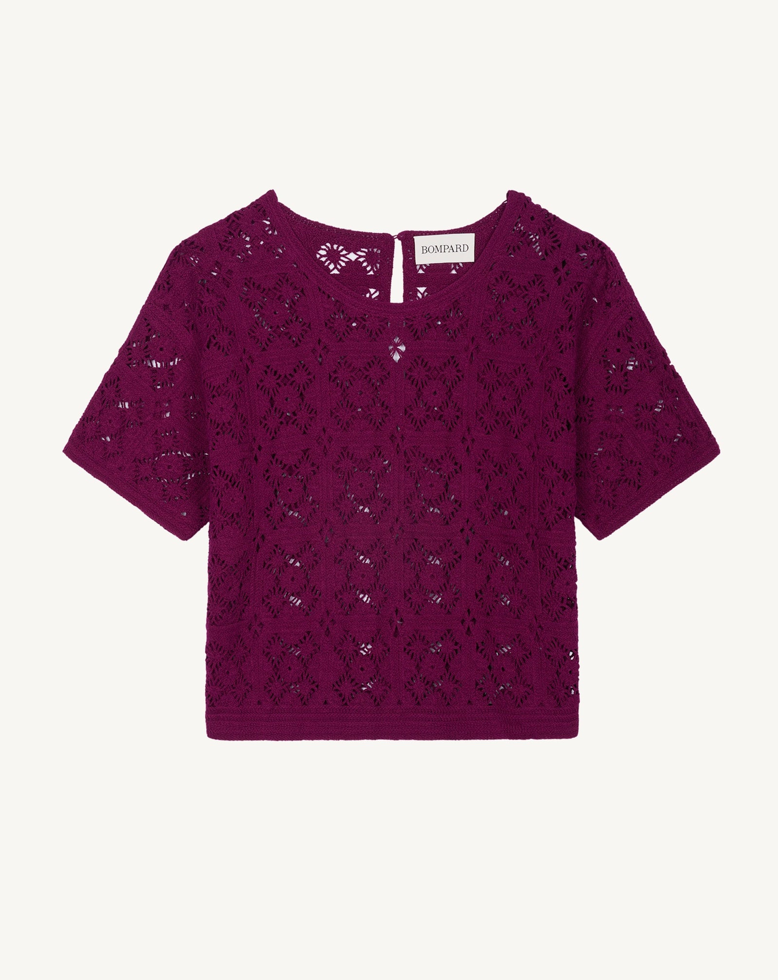 Top guipure-OXALIS-100% coton