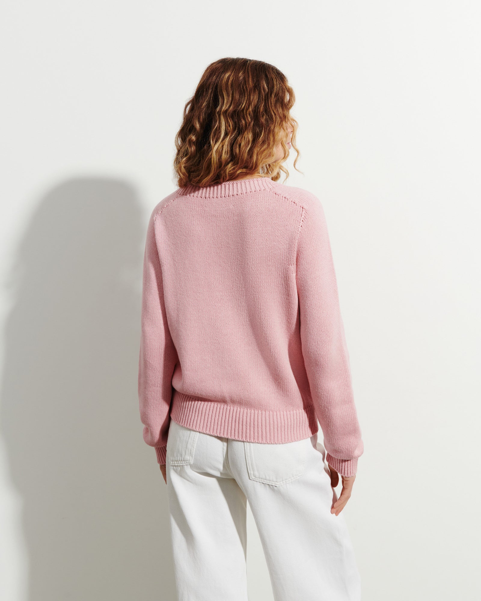 Col rond sans coutures-SAKURA-80% coton 20% cachemire