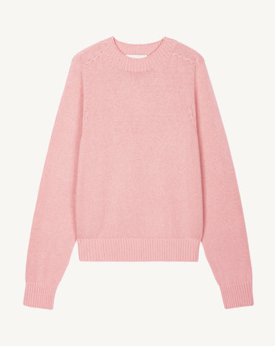 Col rond sans coutures-SAKURA-80% coton 20% cachemire