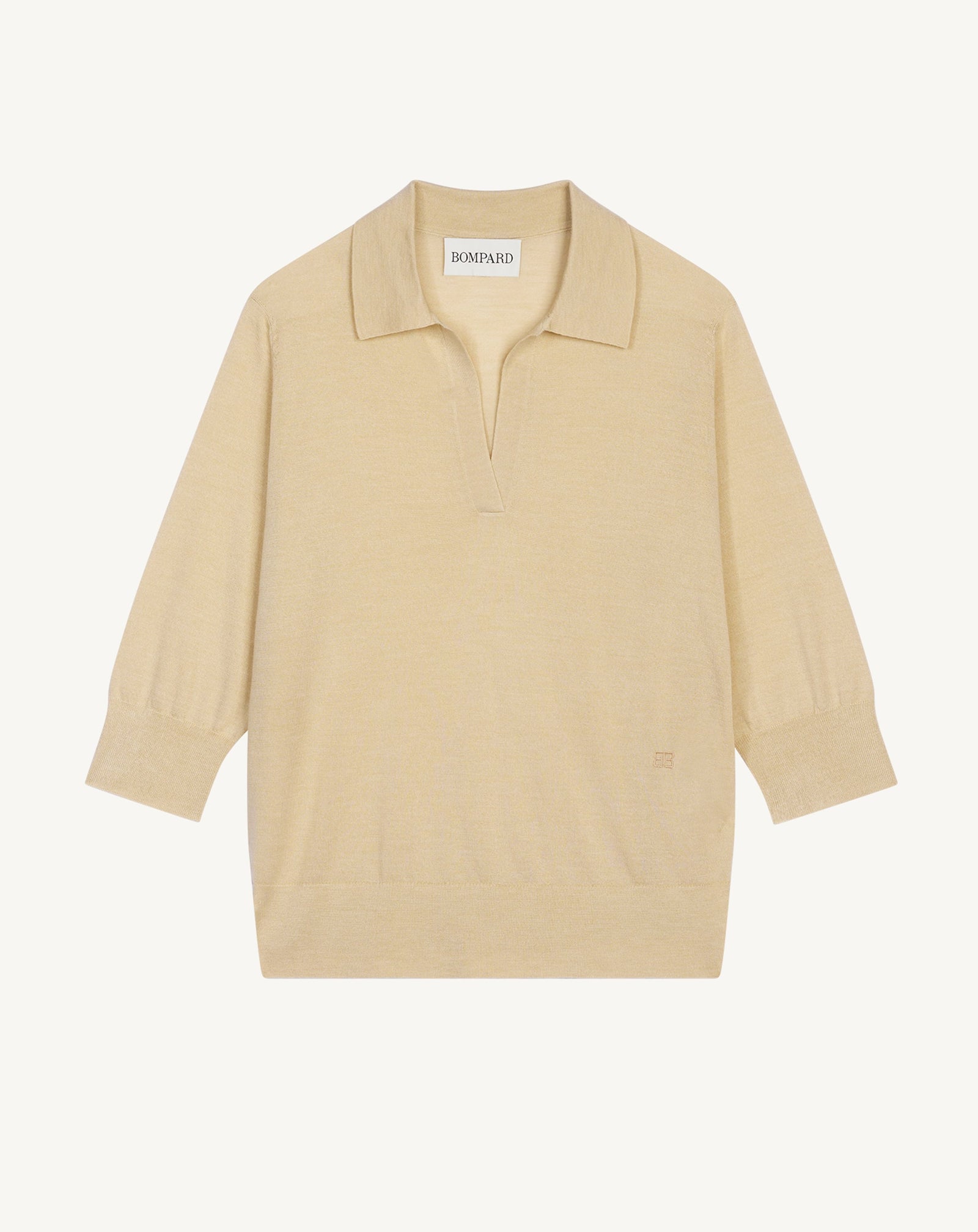 Polo en maille fluide