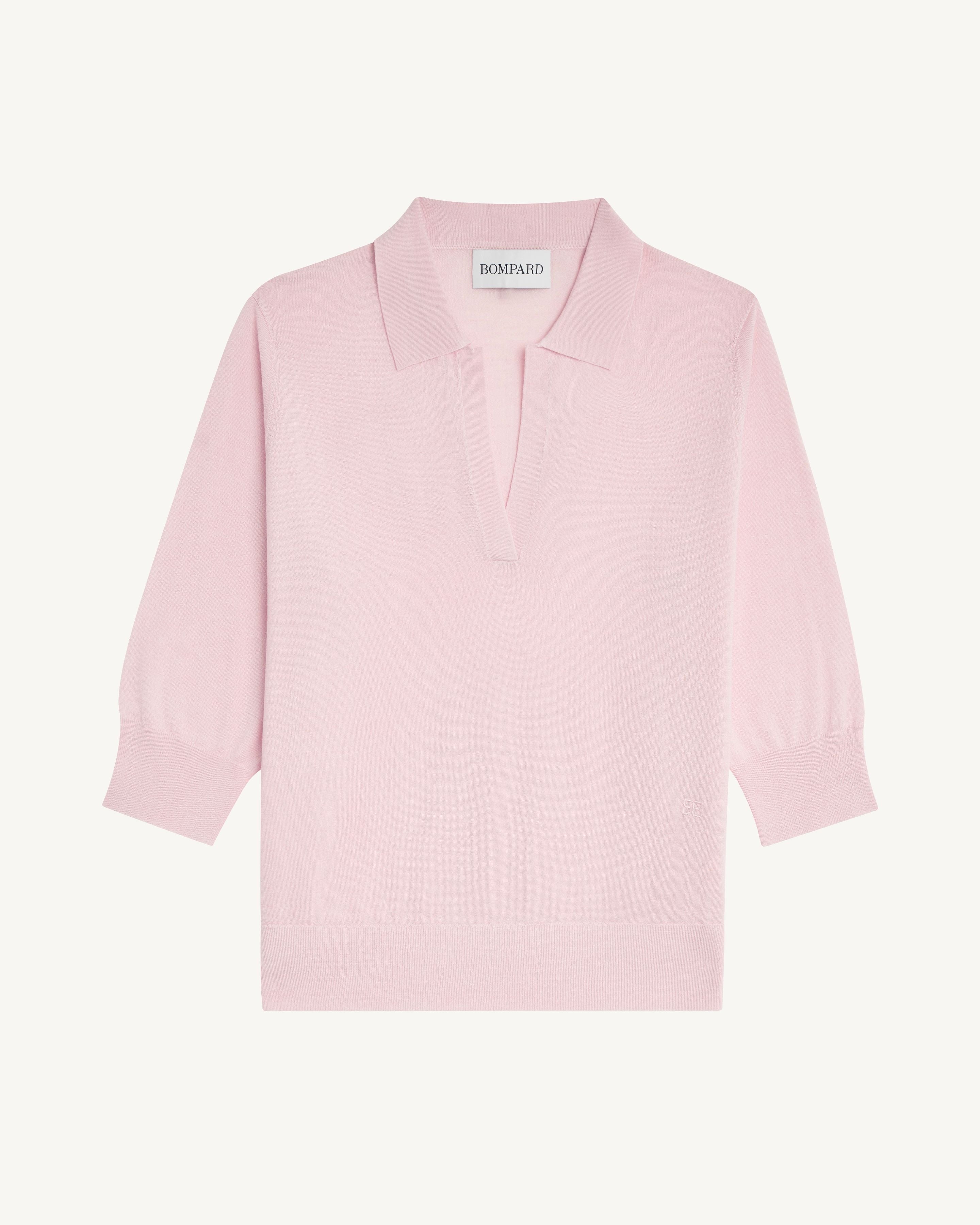 Polo en maille fluide
