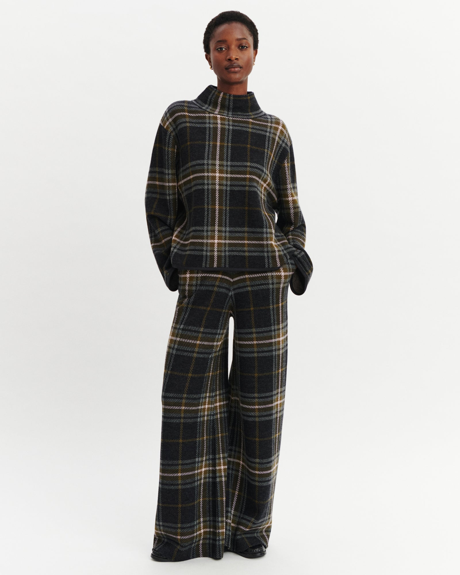 Hose mit Tartan-Muster