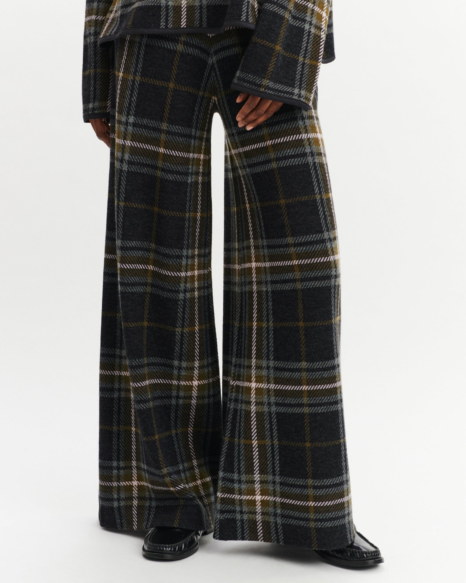 Hose mit Tartan-Muster