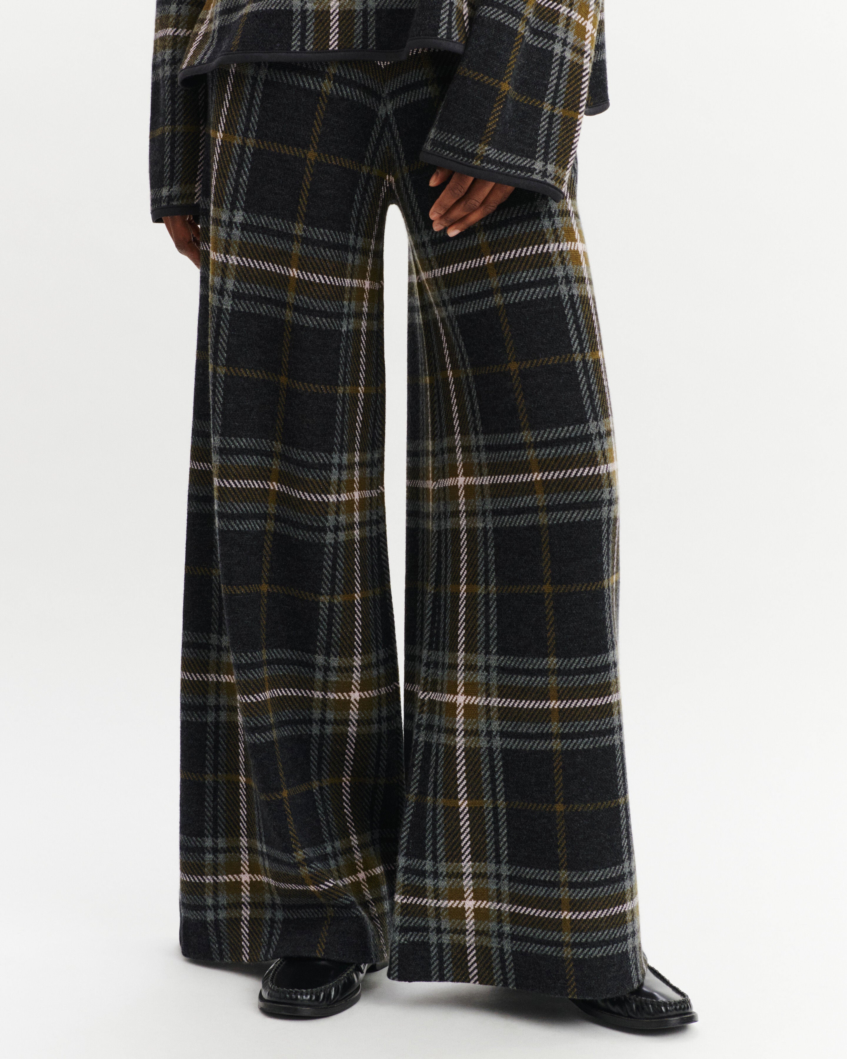 Hose mit Tartan-Muster