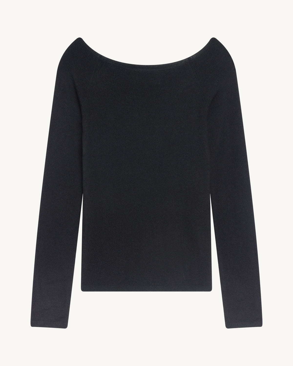 Top Bella-NOIR-70% cachemire 30% soie