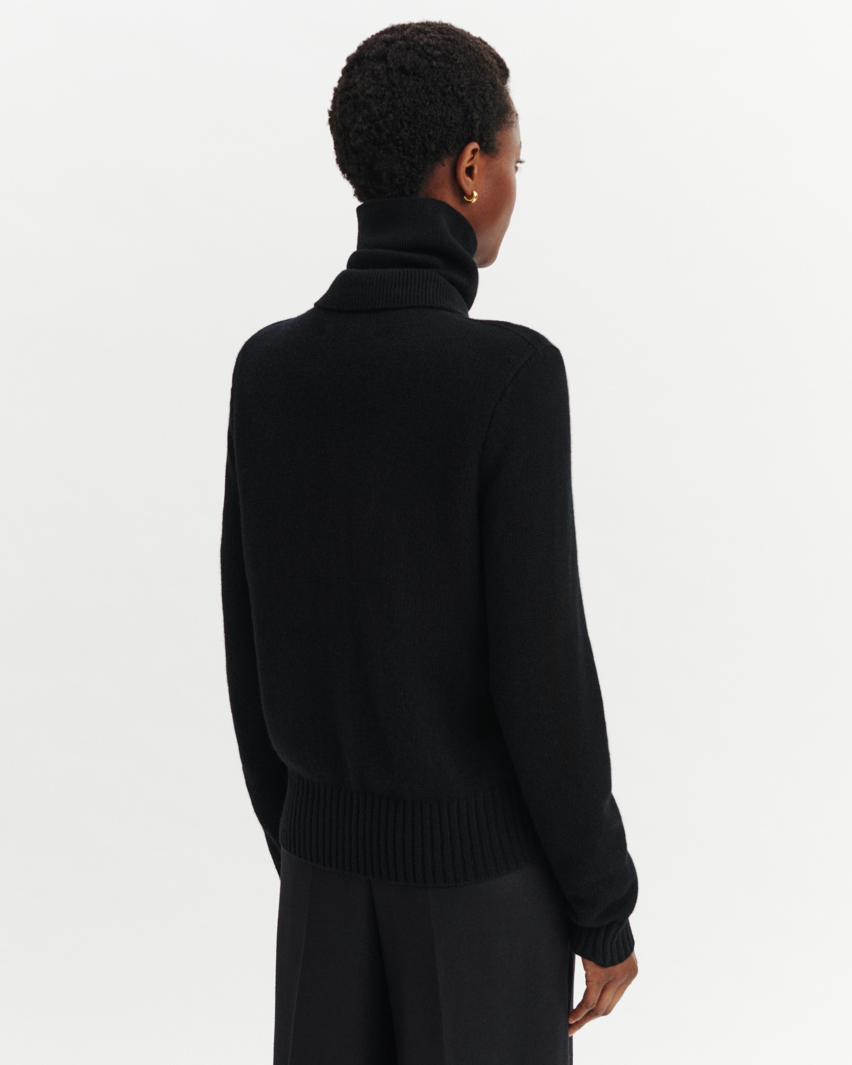 Cardigan col polo Lison-NOIR-100% cachemire