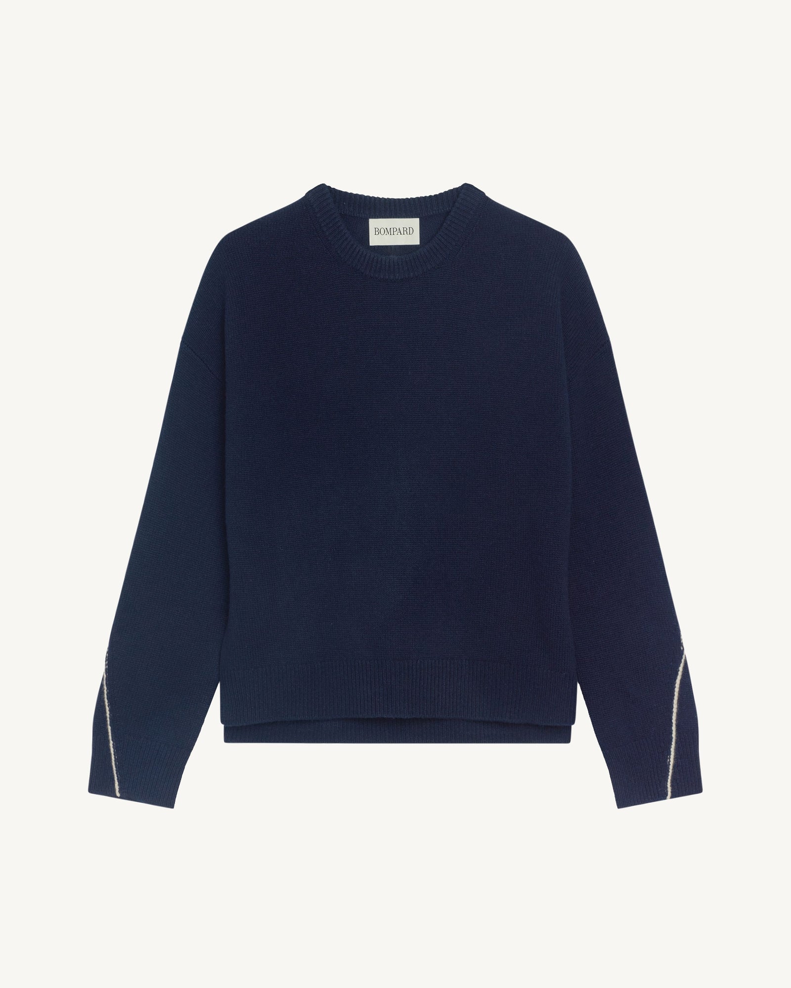 Pull col rond Léonie-MARINE/AVOINE-100% cachemire