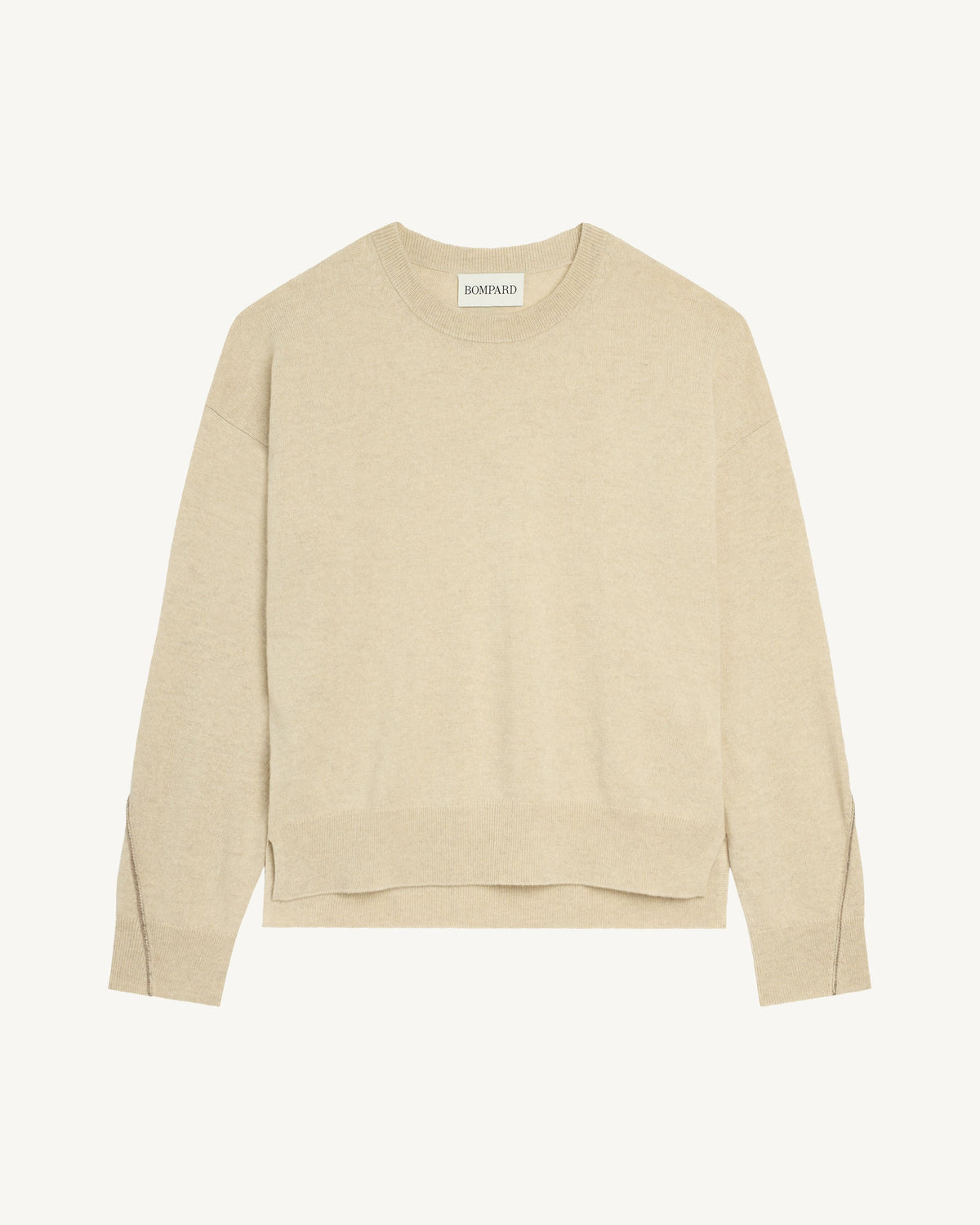 Pull col rond Célèste-AVOINE/MILLET-100% cachemire