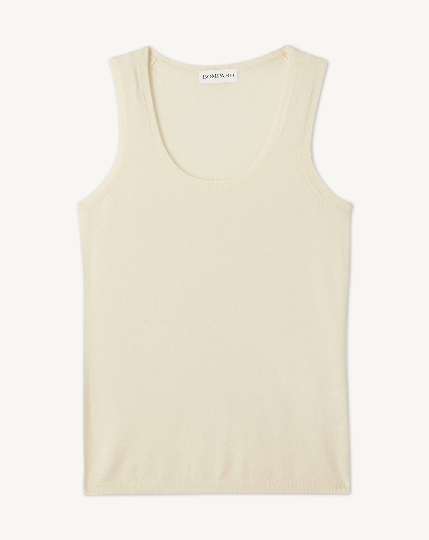 Débardeur ultrafin-NATUREL-100% cachemire