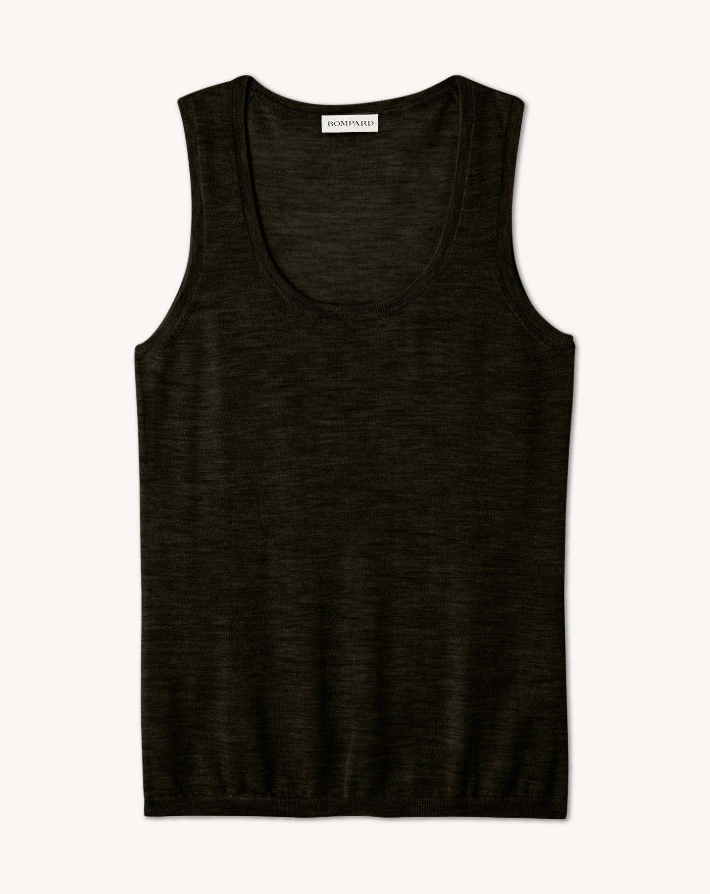 Débardeur ultrafin-NOIR-100% cachemire