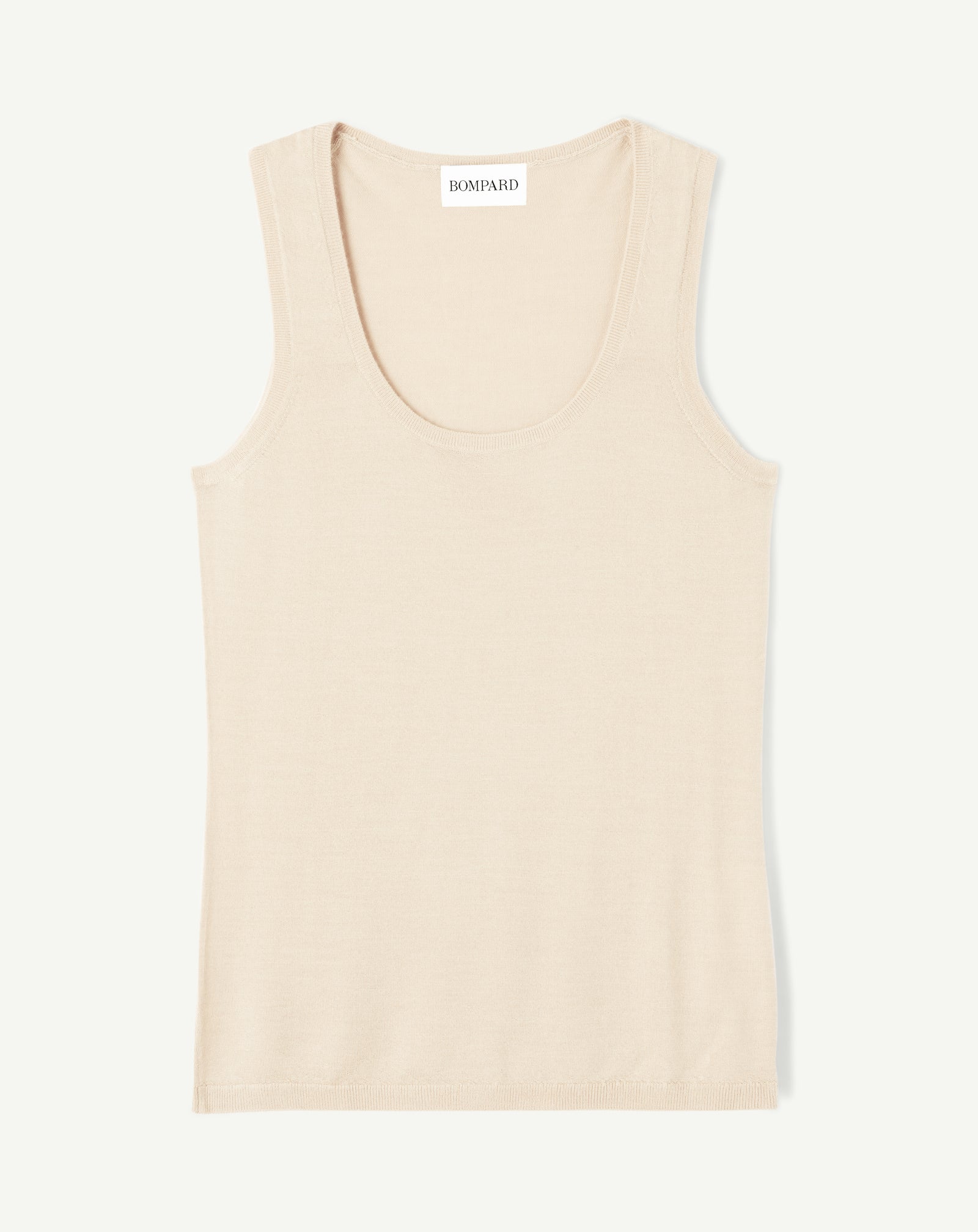 Débardeur ultrafin-NATUREL-100% cachemire