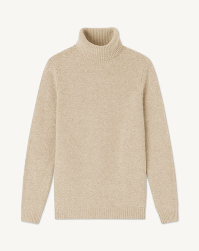 Pull col roulé-AVOINE-100% cachemire