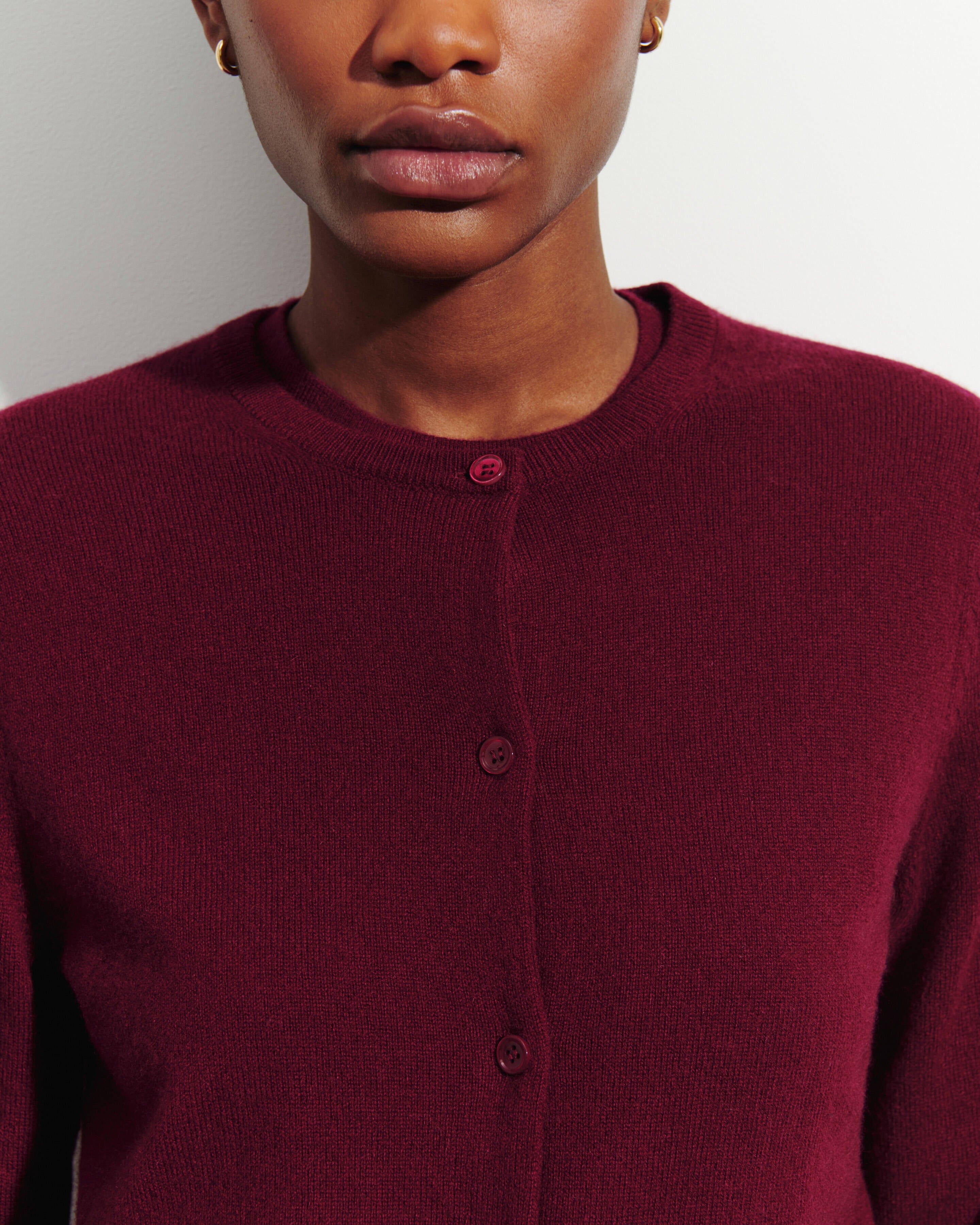 Classic cardigan in Cashmere Women oxalis | Eric Bompard