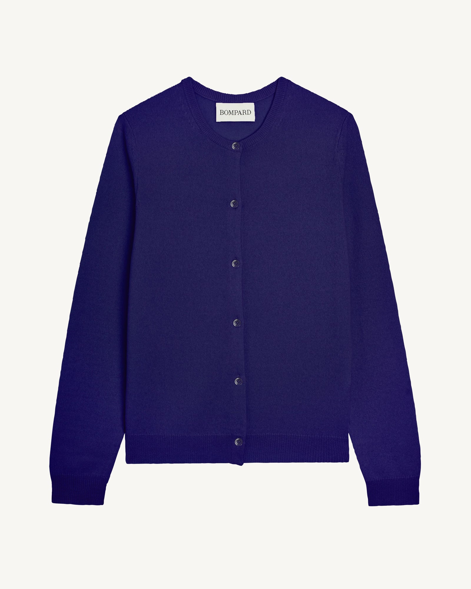 Cardigan classique-ULTRAVIOLET-100% cachemire