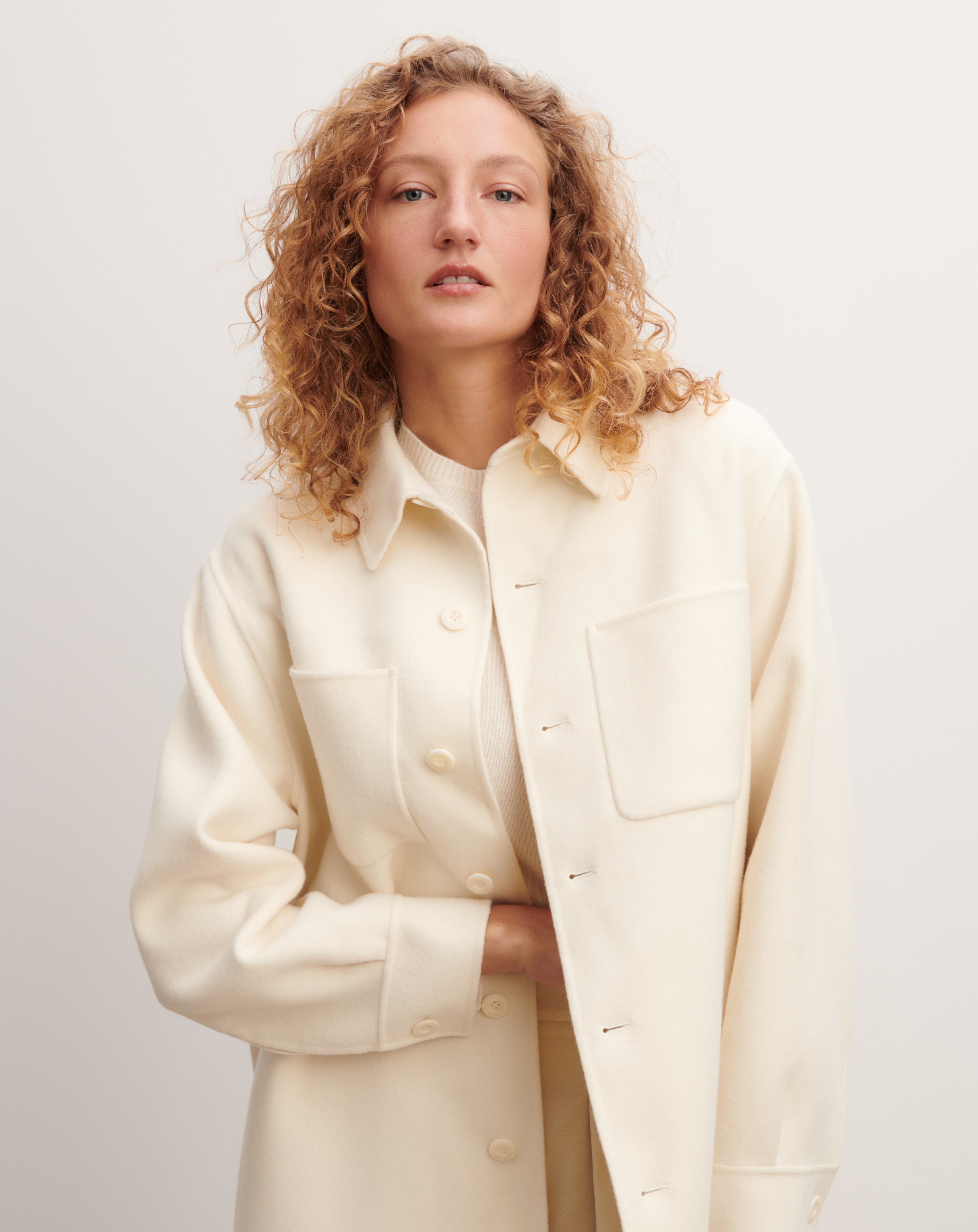 Sur chemise longue-NATUREL-90% laine 10% cachemire