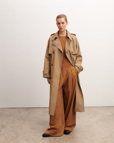Trench coat-MILLET-100% coton doublure 100% viscose