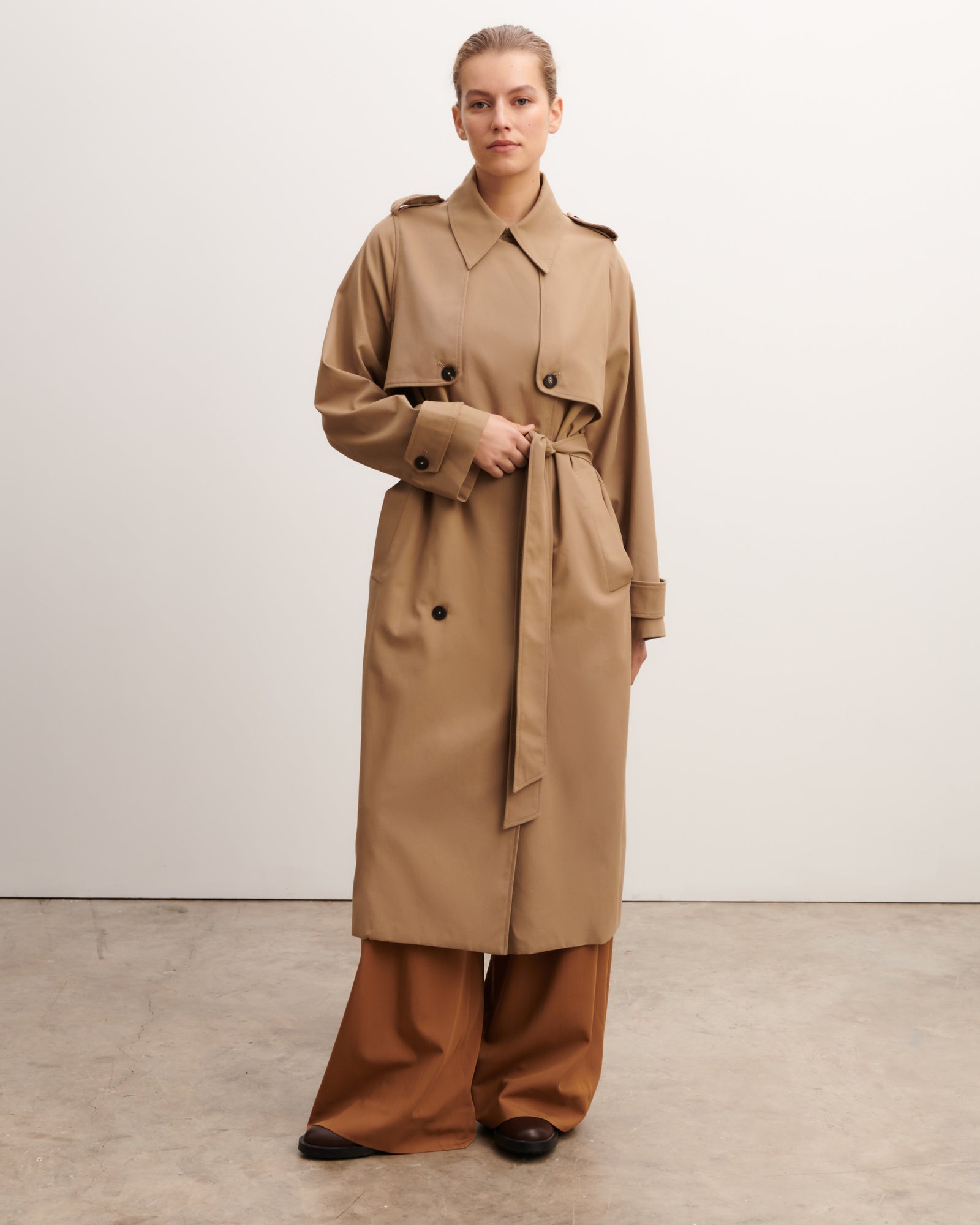 Trench coat-MILLET-100% coton doublure 100% viscose