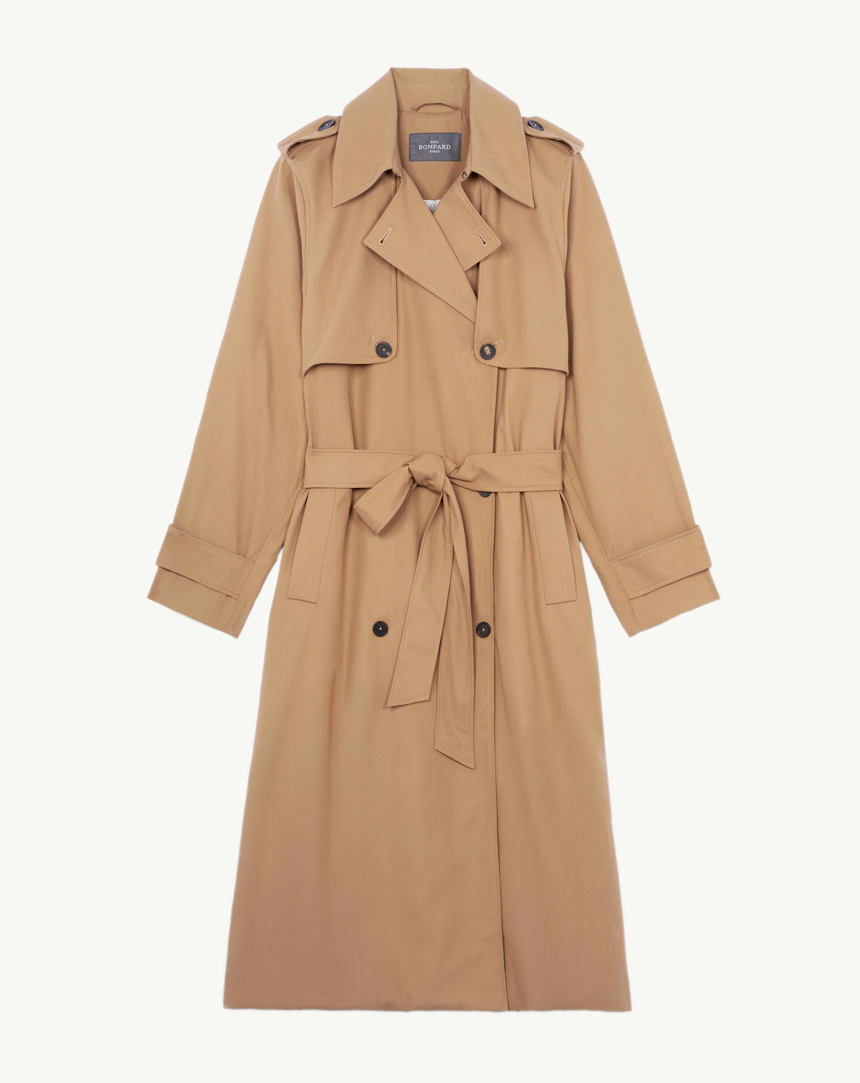 Trench coat-MILLET-100% coton doublure 100% viscose