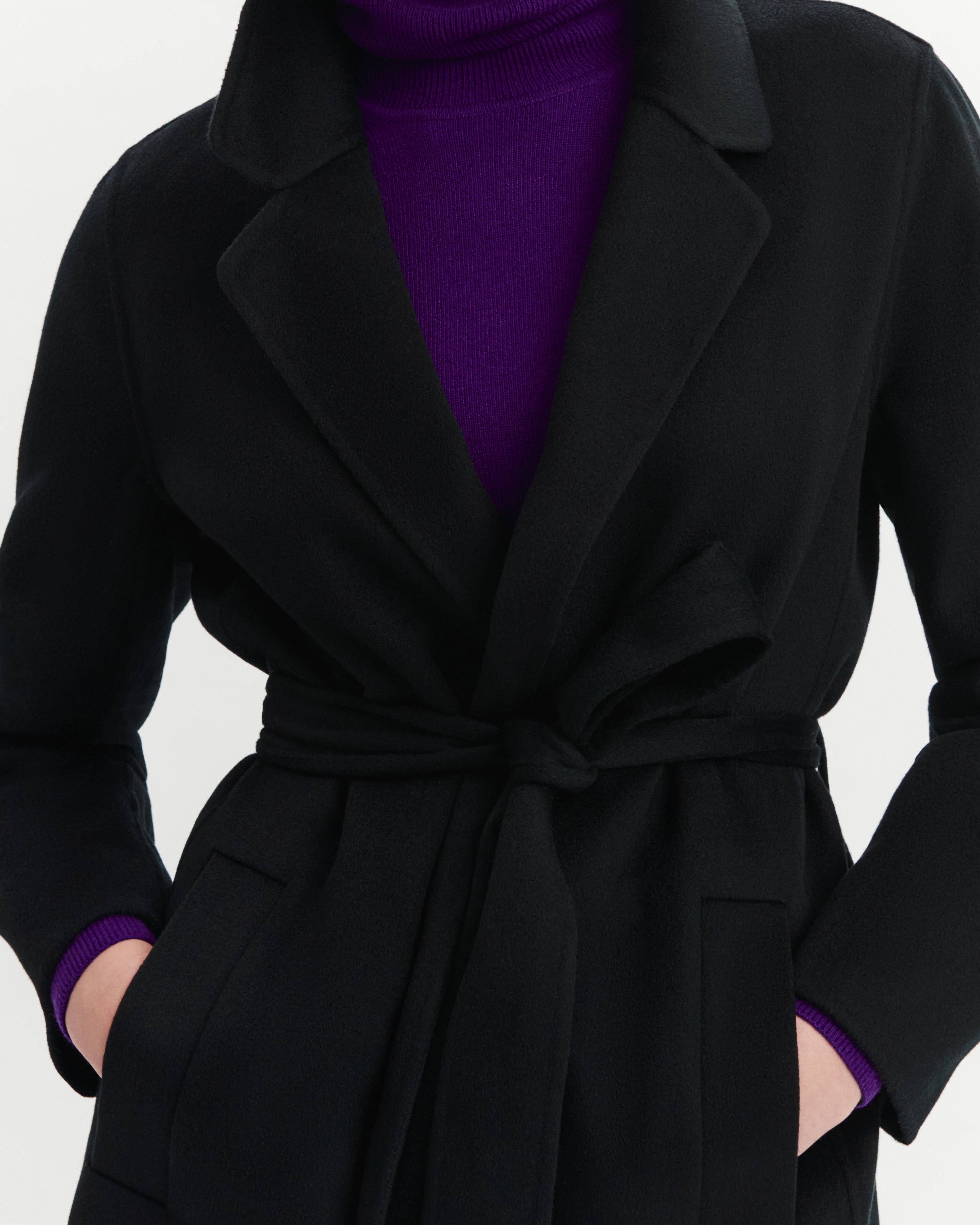 Manteau double face-NOIR-90% laine 10% cachemire
