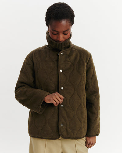 Blouson matelassé réversible