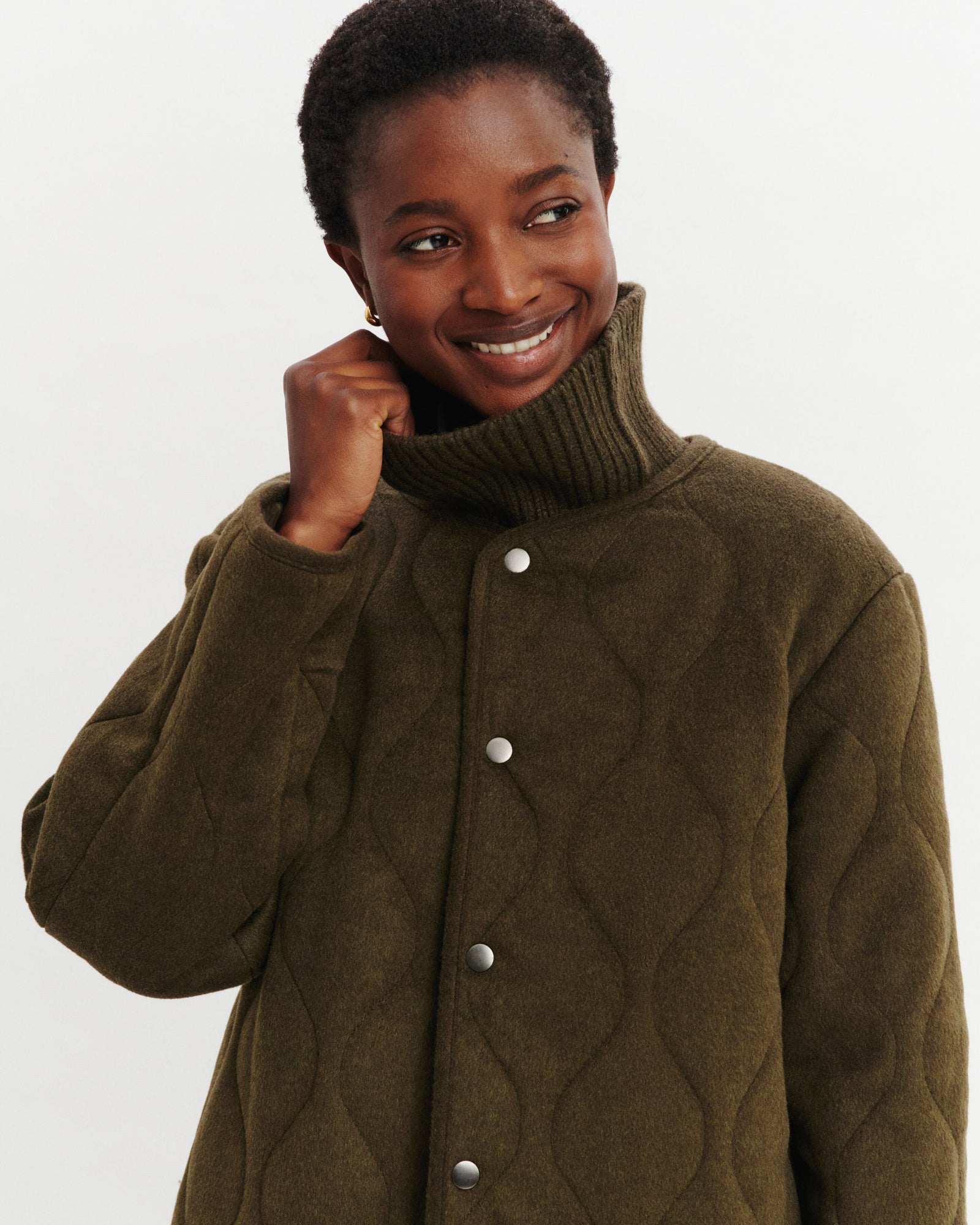 Blouson matelassé réversible