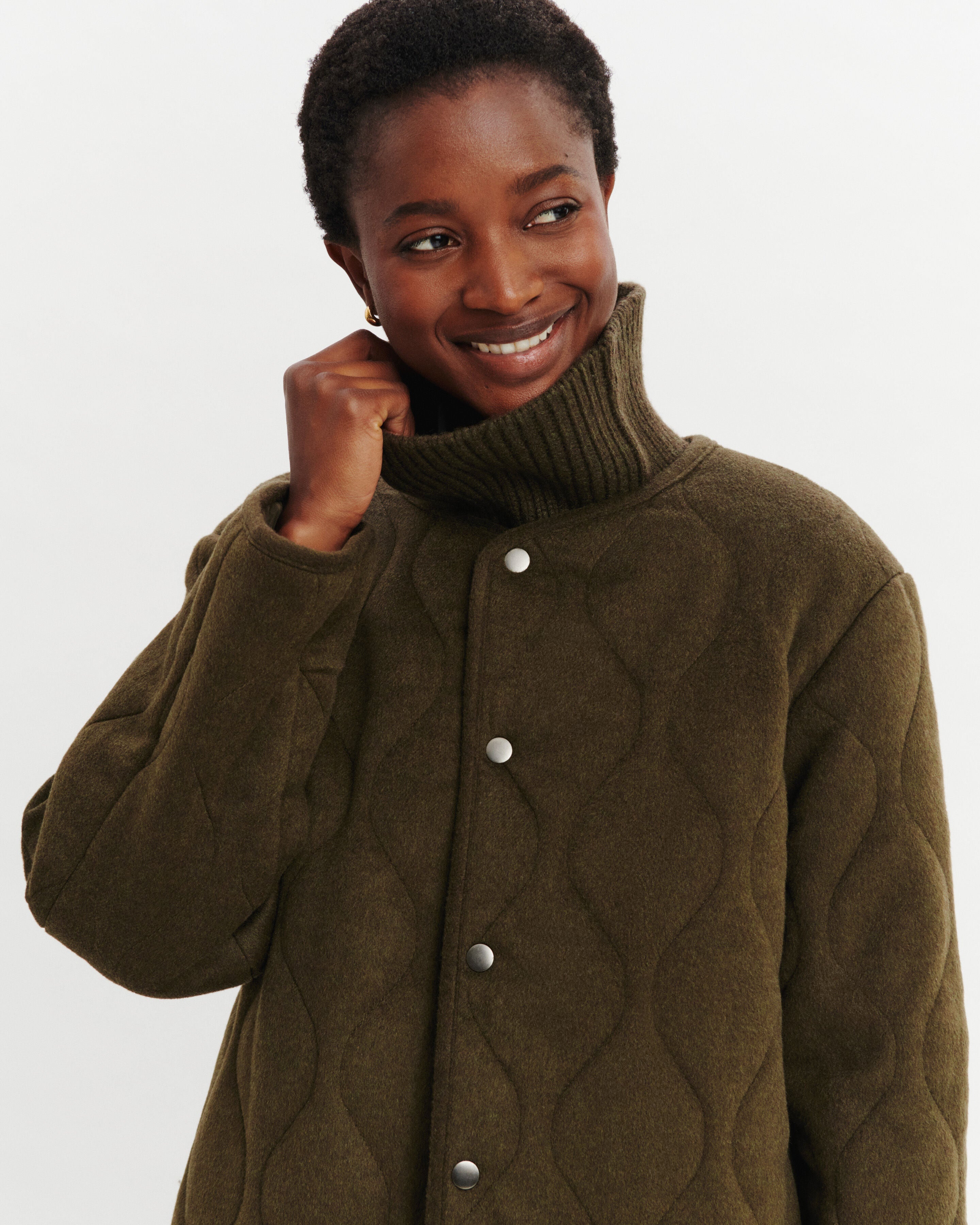 Blouson matelassé réversible