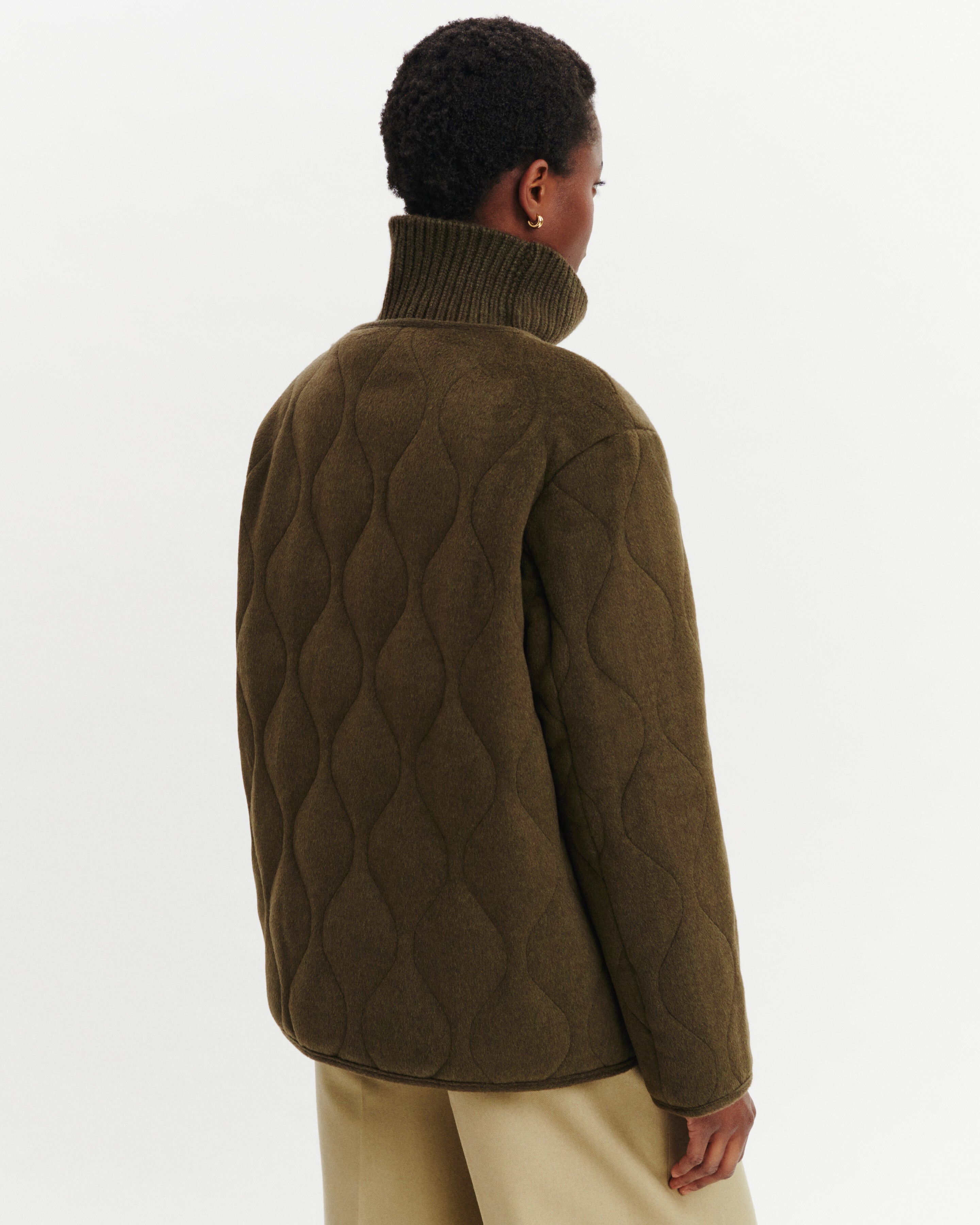 Blouson matelassé réversible