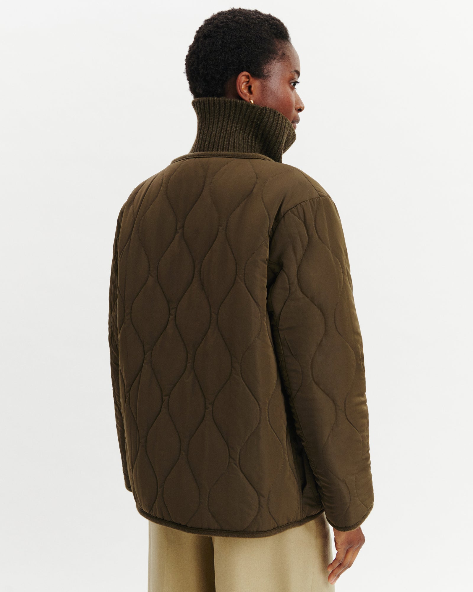 Blouson matelassé réversible