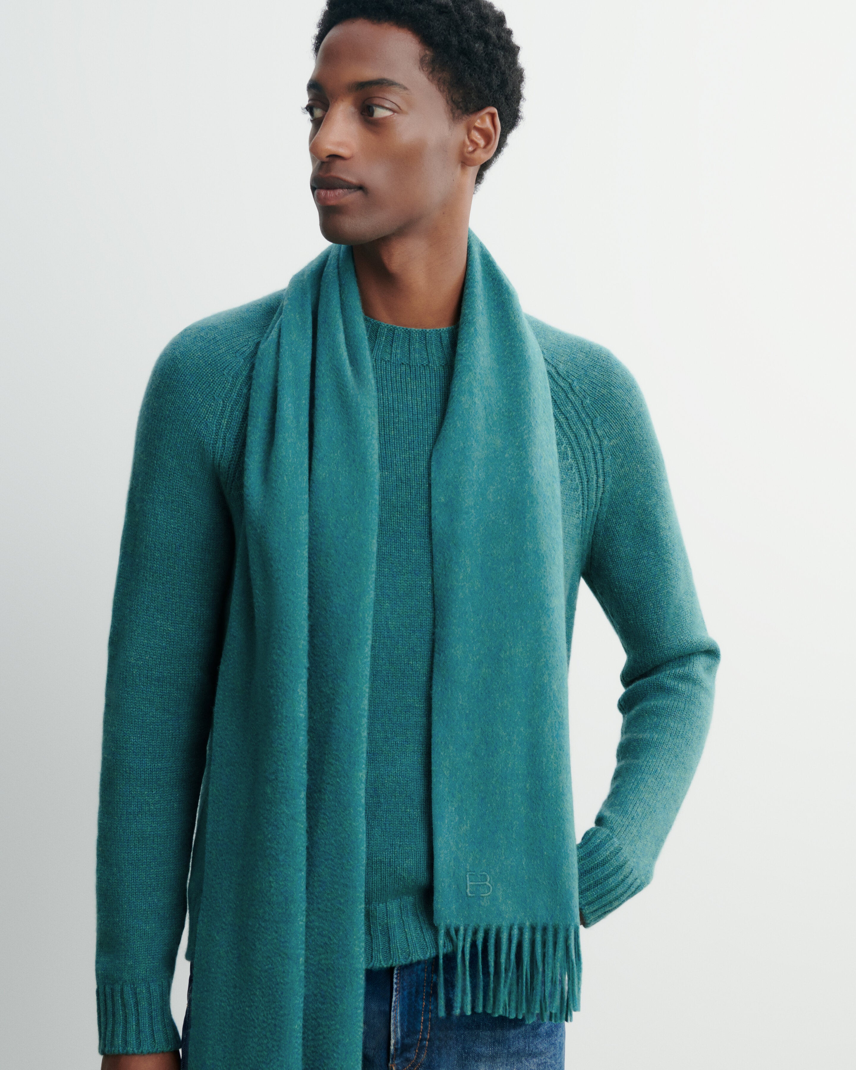 Echarpe classique EB-CEDRE-100% cachemire