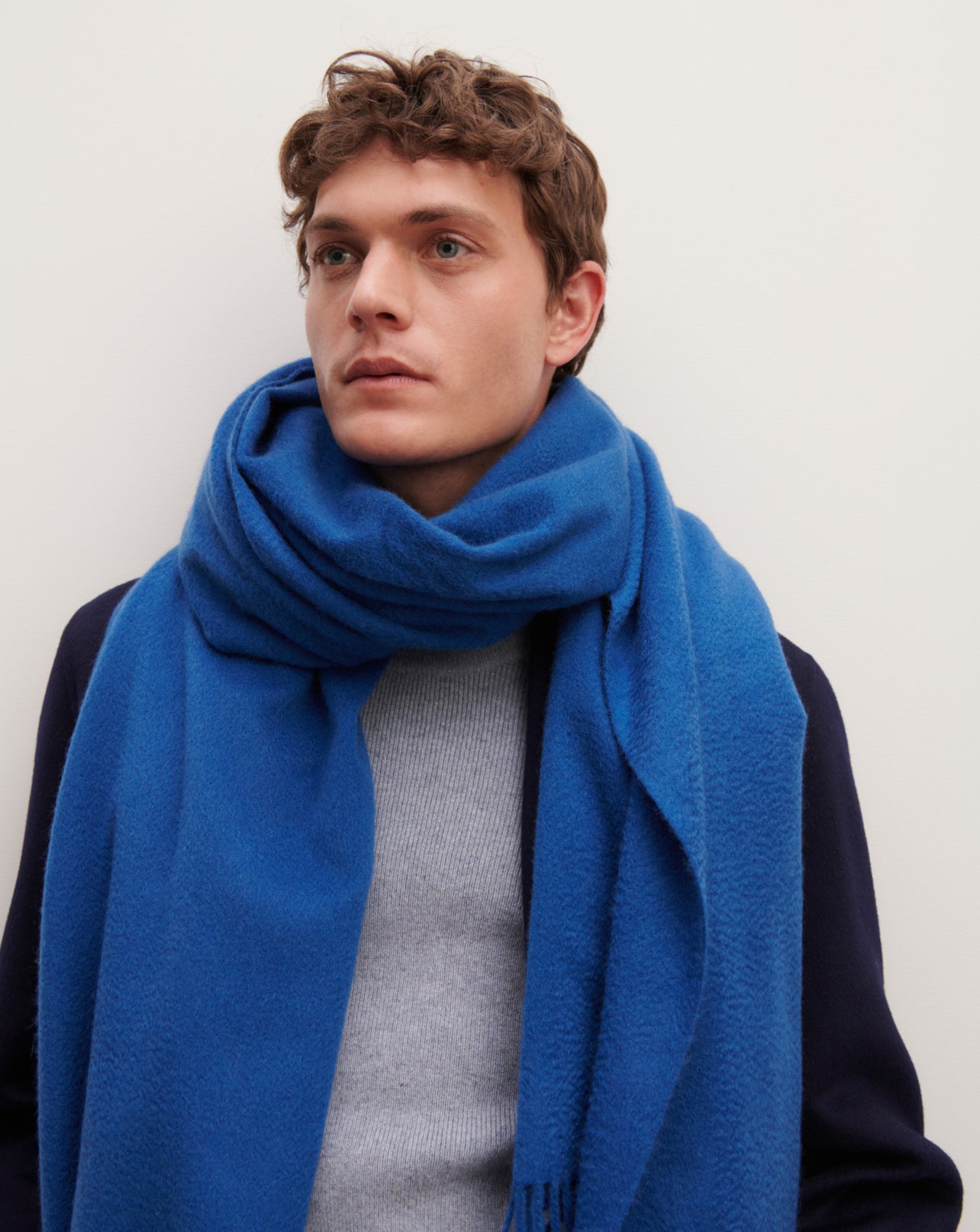 Maxi écharpe-NIAGARA-100% cachemire