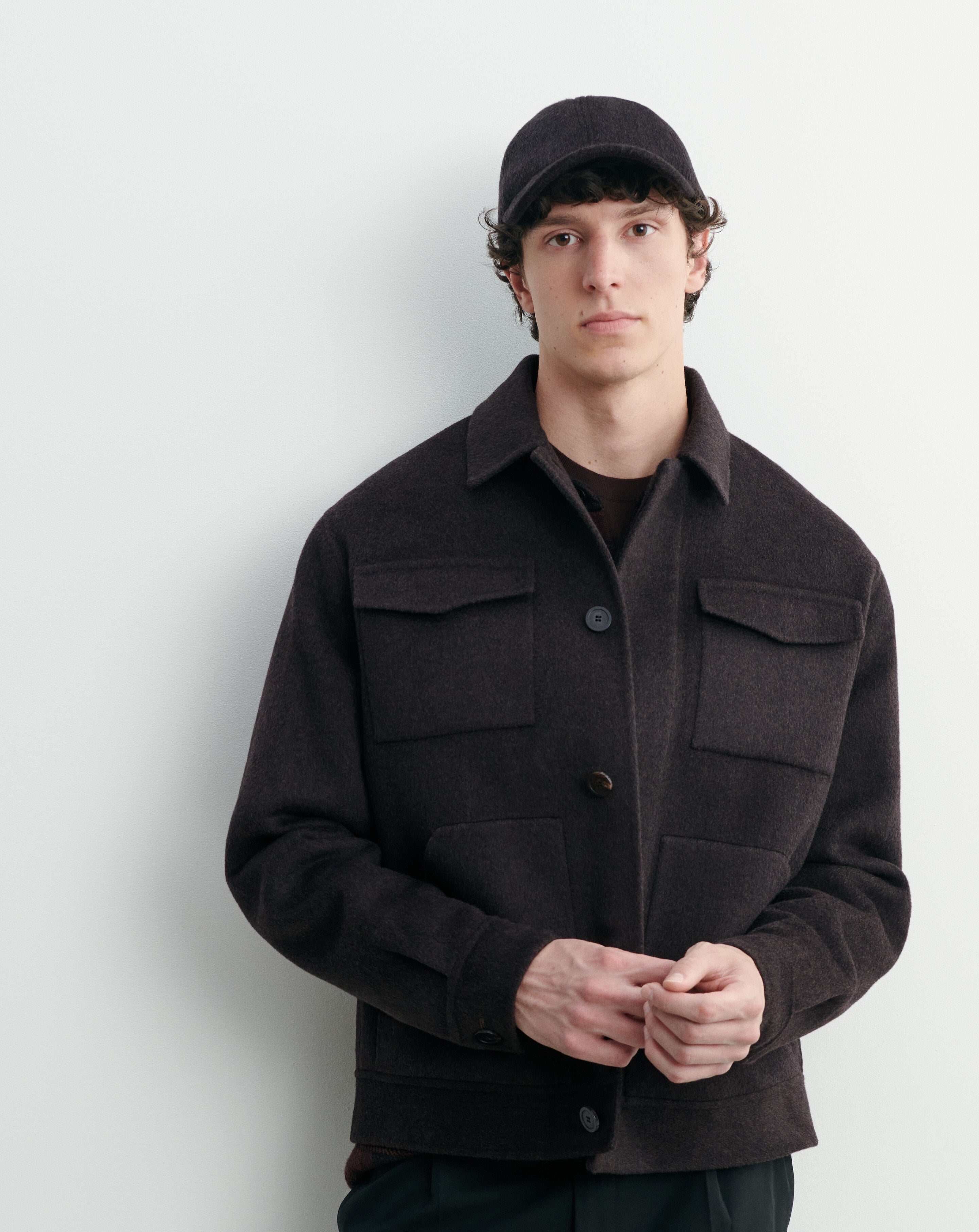 Casquette-WENGE-90% laine 10% cachemire