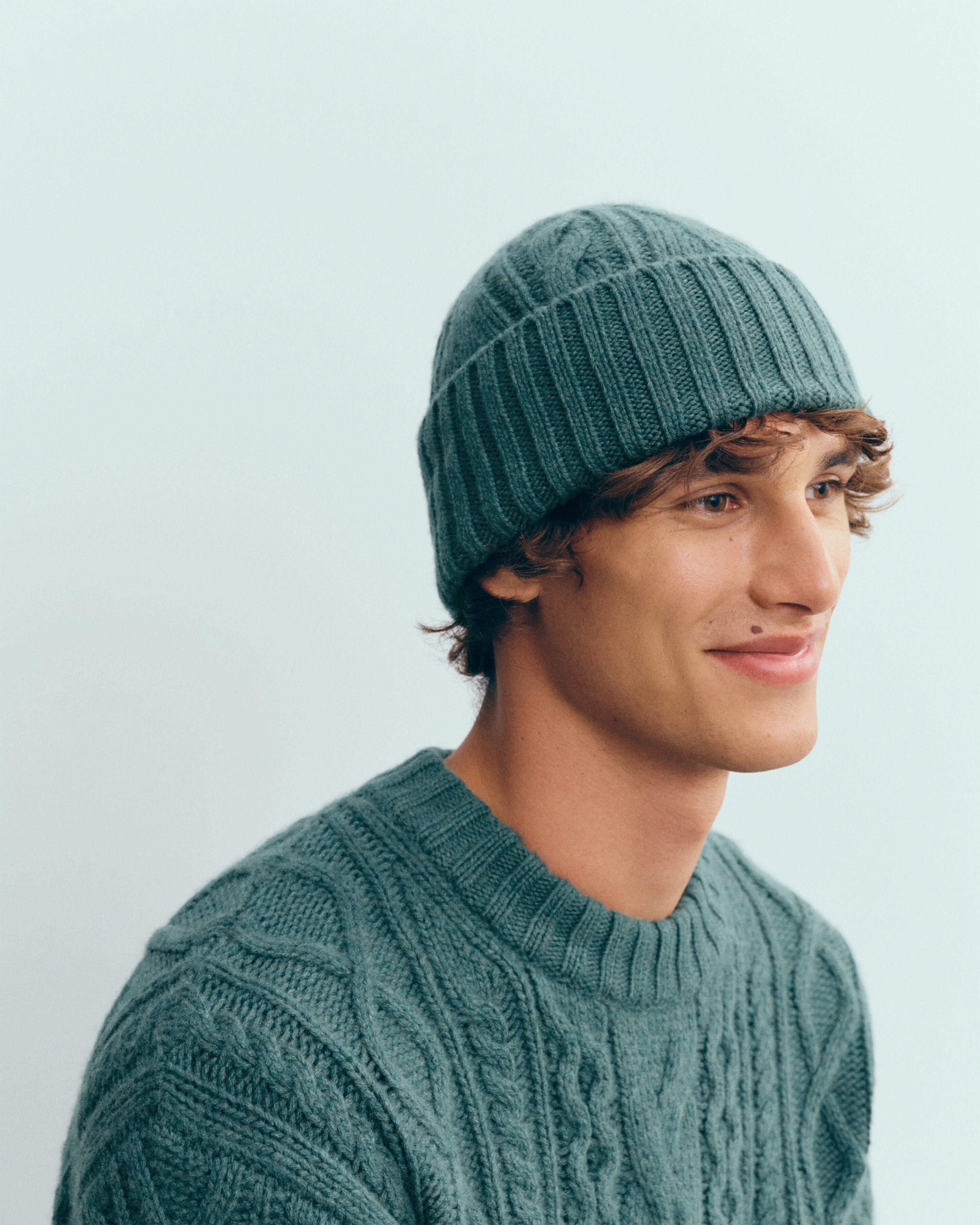 Bonnet à torsades les 40 ans-LAURIER-100% cachemire