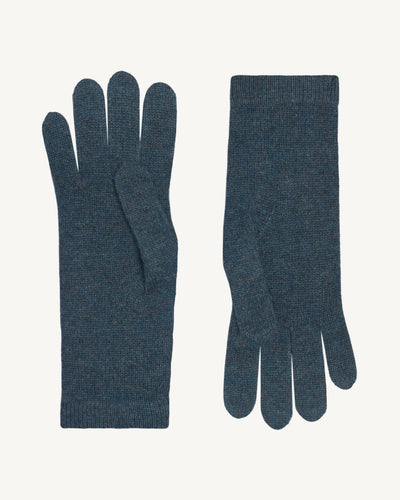 Gants homme-BLEU GRANIT-100% cachemire