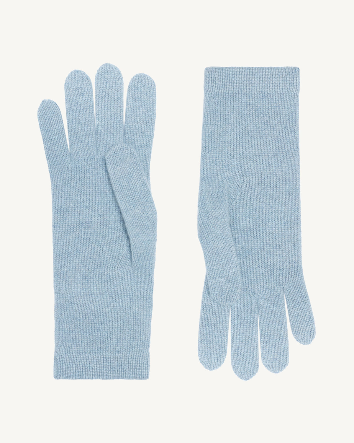 Gants homme-BLEU GLACIER-100% cachemire