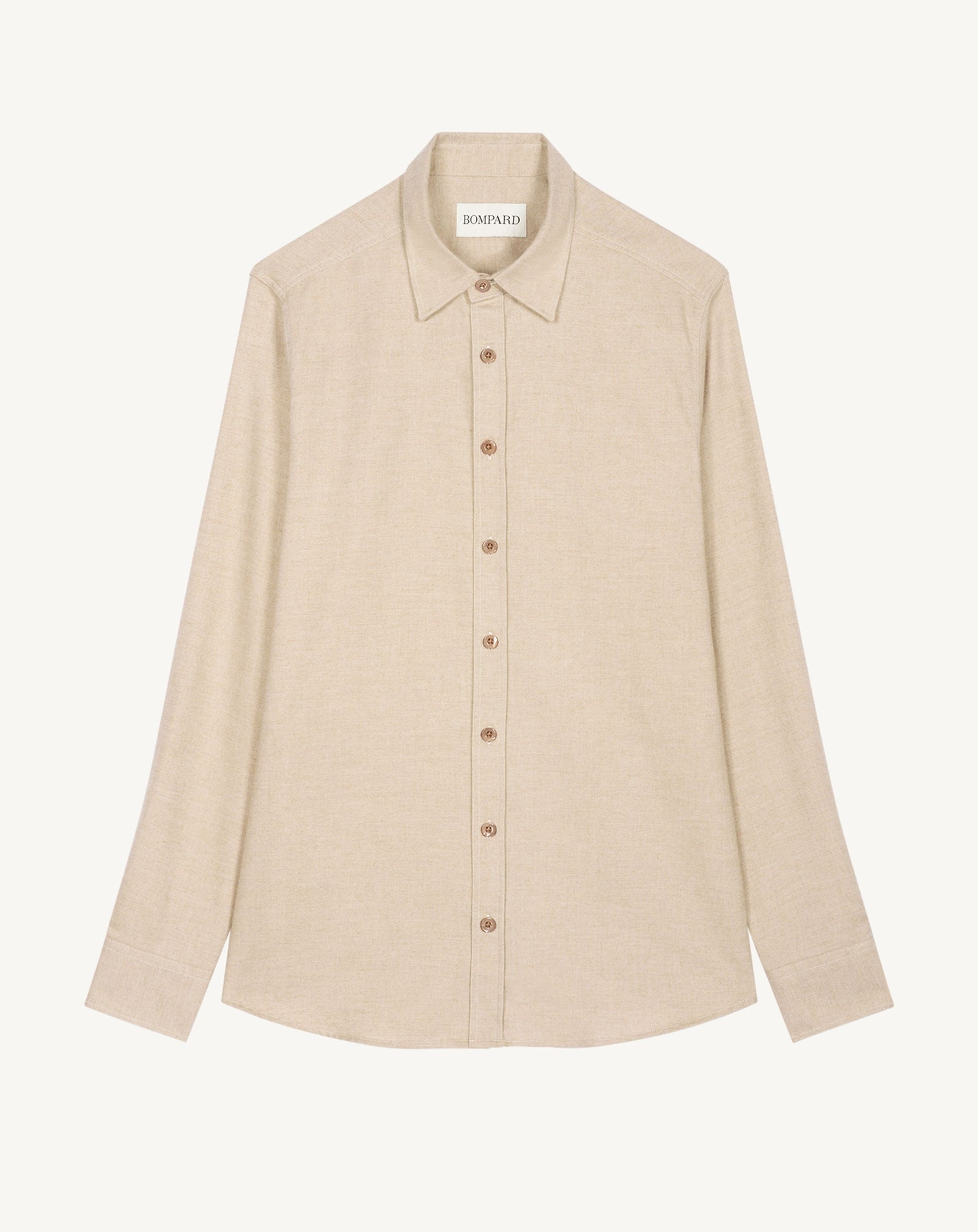 Chemise ample-TOURTERELLE-95% coton 5% cachemire