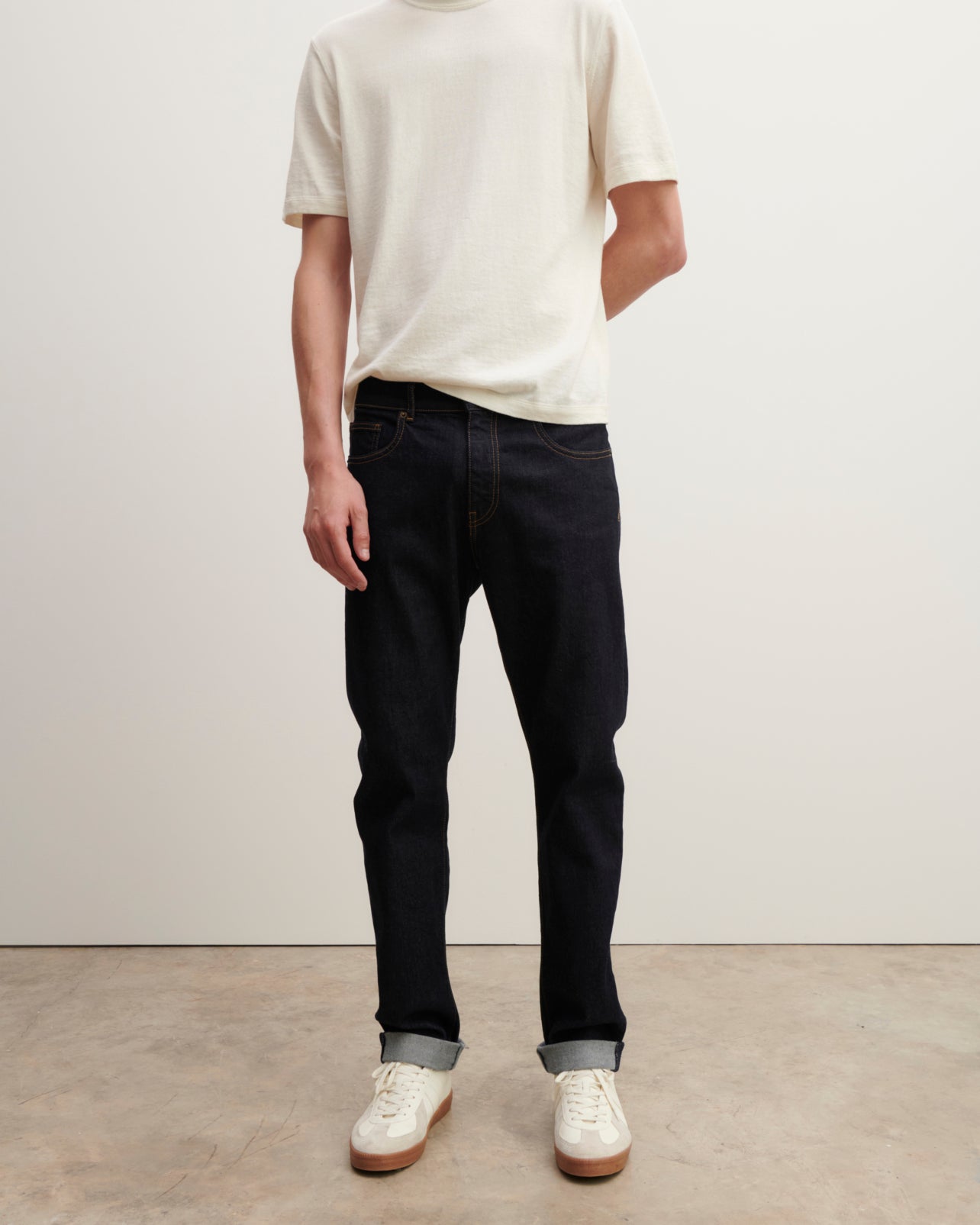 Jean denim-INDIGO BLUE-98% coton 2% elasthane