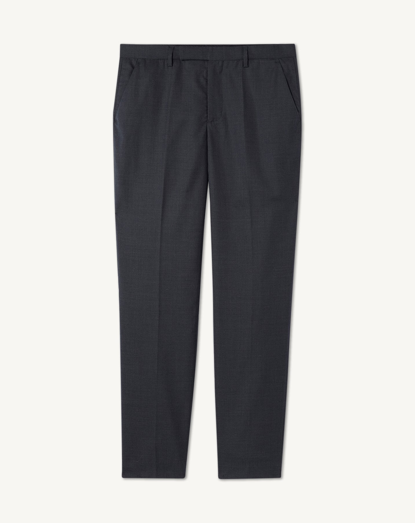 Pantalon droit-KHOL-98% laine 2% elasthanne