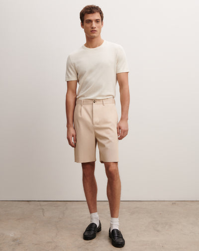 Bermuda en twill-PAMPAS-100% coton