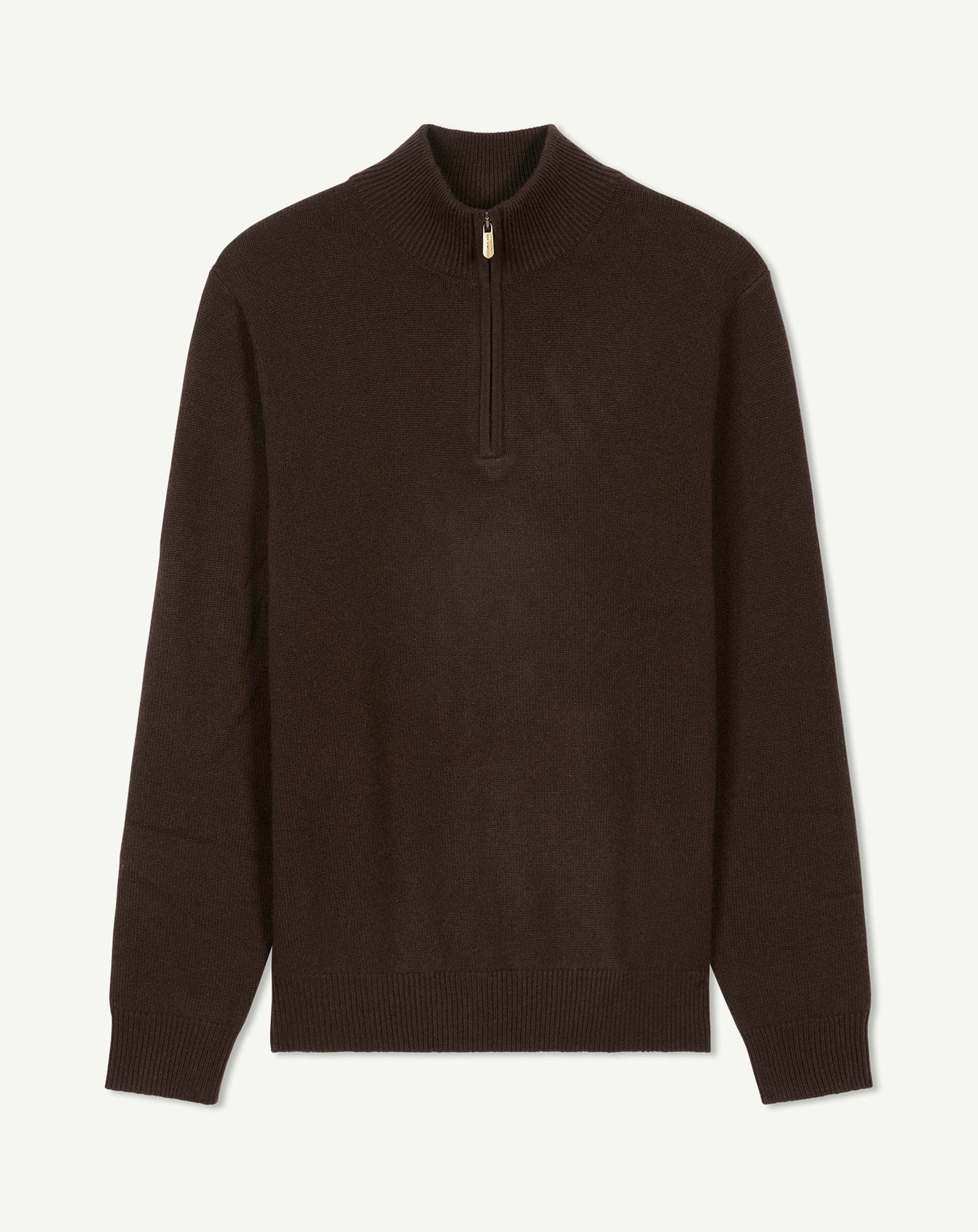 Pull camionneur-CHOCOLAT-100% cachemire