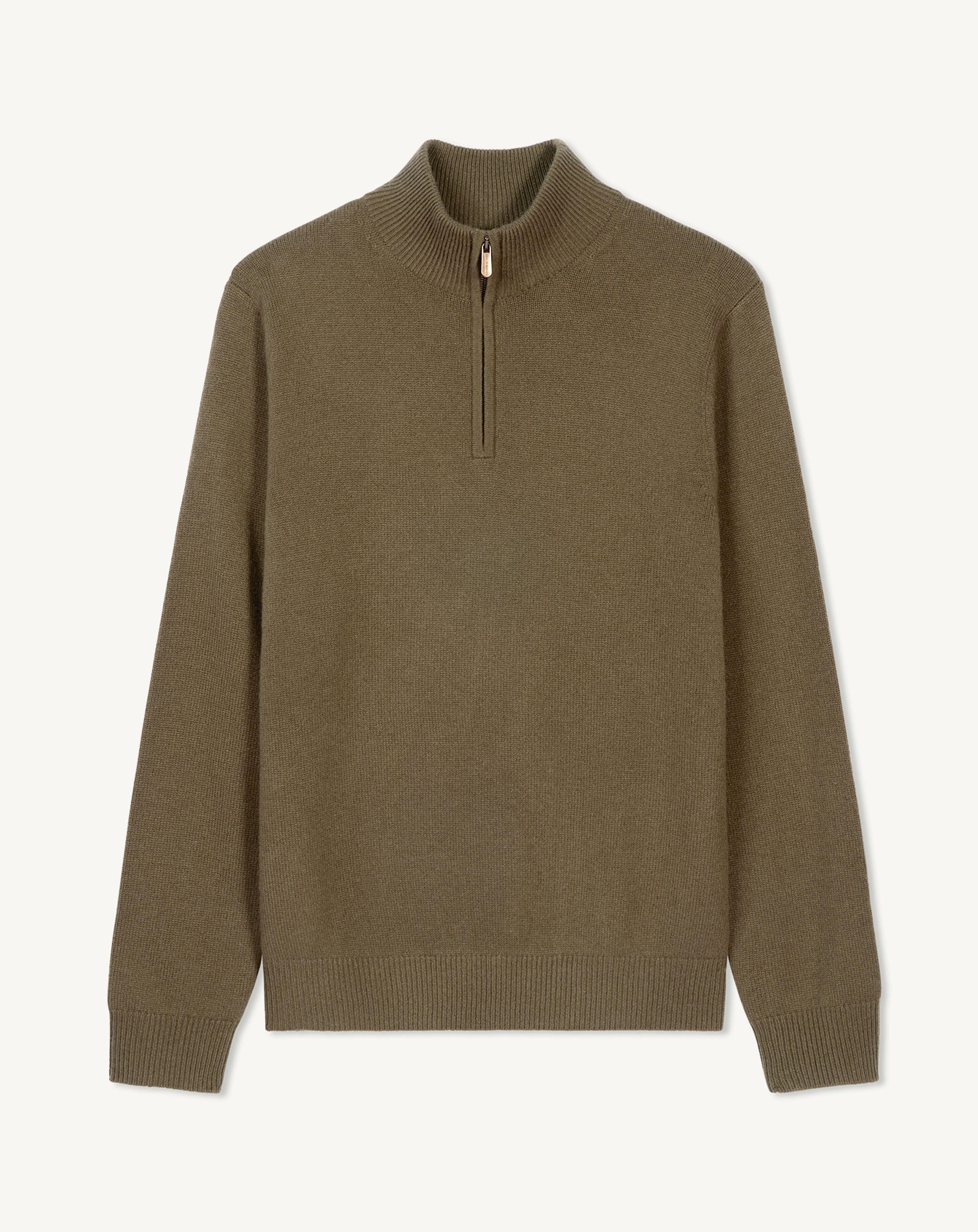 Pull camionneur-BRONZE-100% cachemire