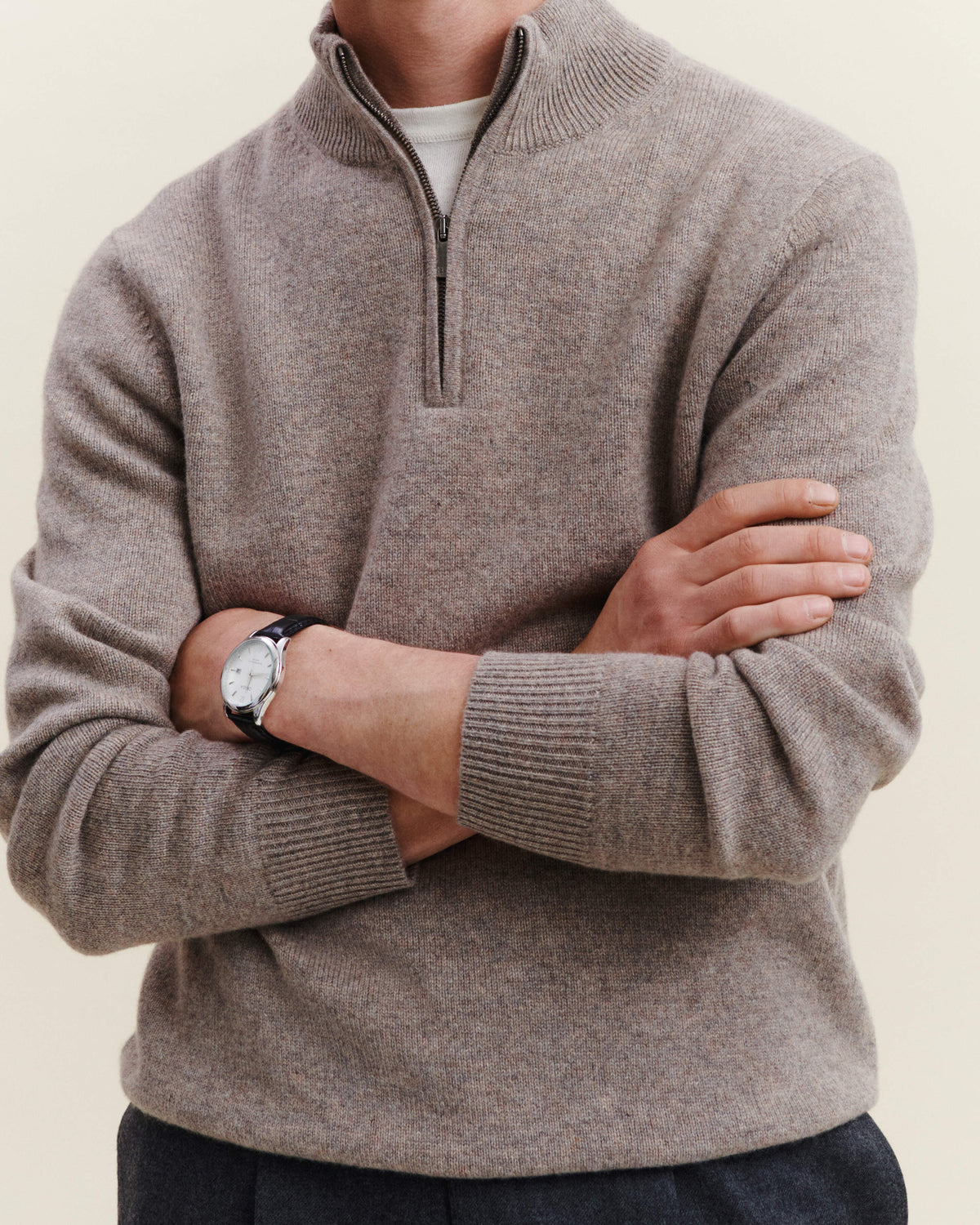 Pull camionneur Lazare-MILLET-100% cachemire