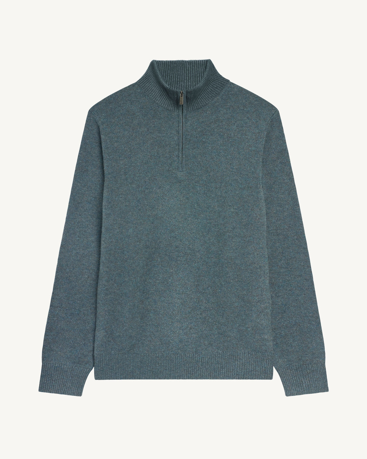 Pull camionneur-BLEU GRANIT-100% cachemire