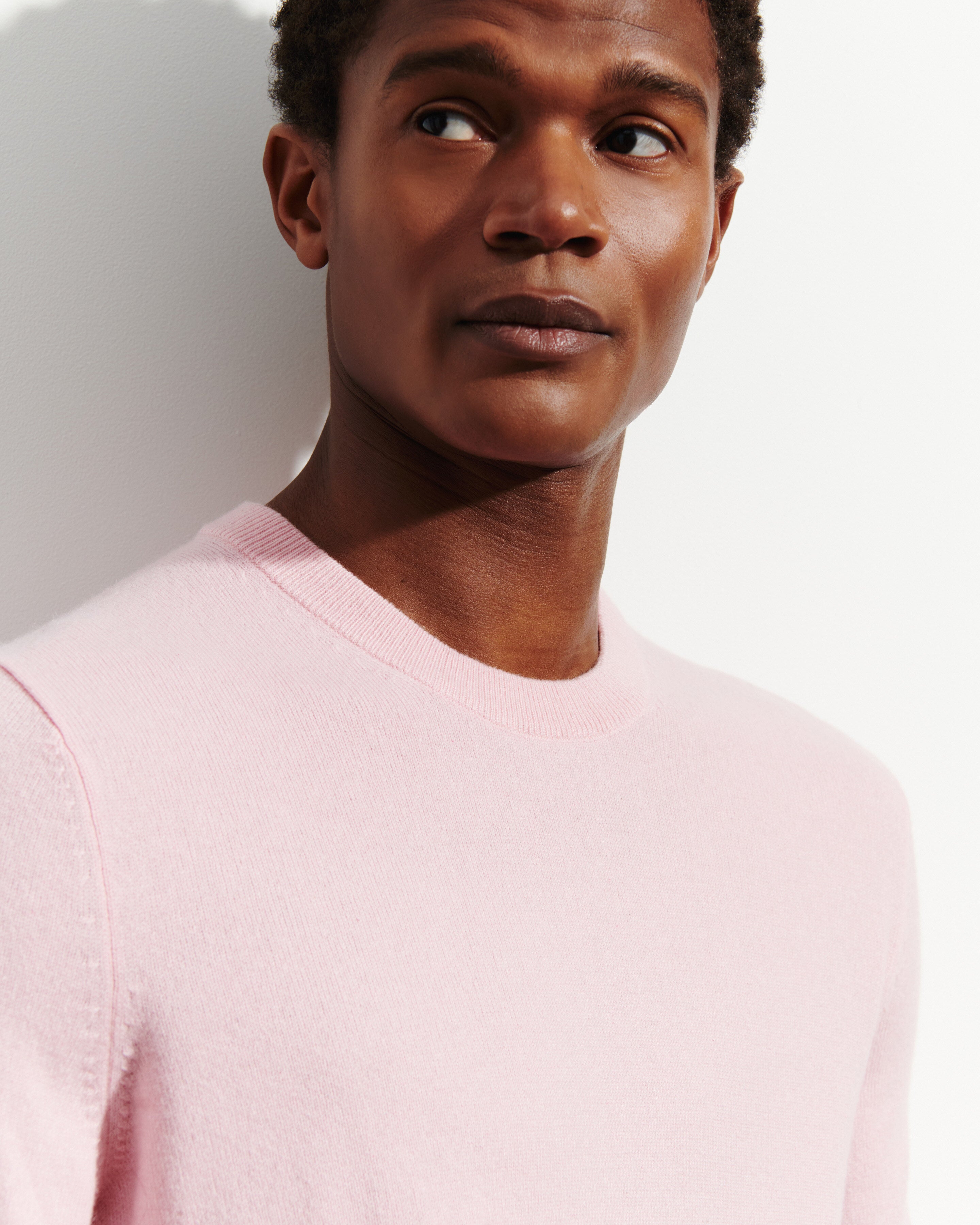 Pull col rond classique-SAKURA-100% cachemire