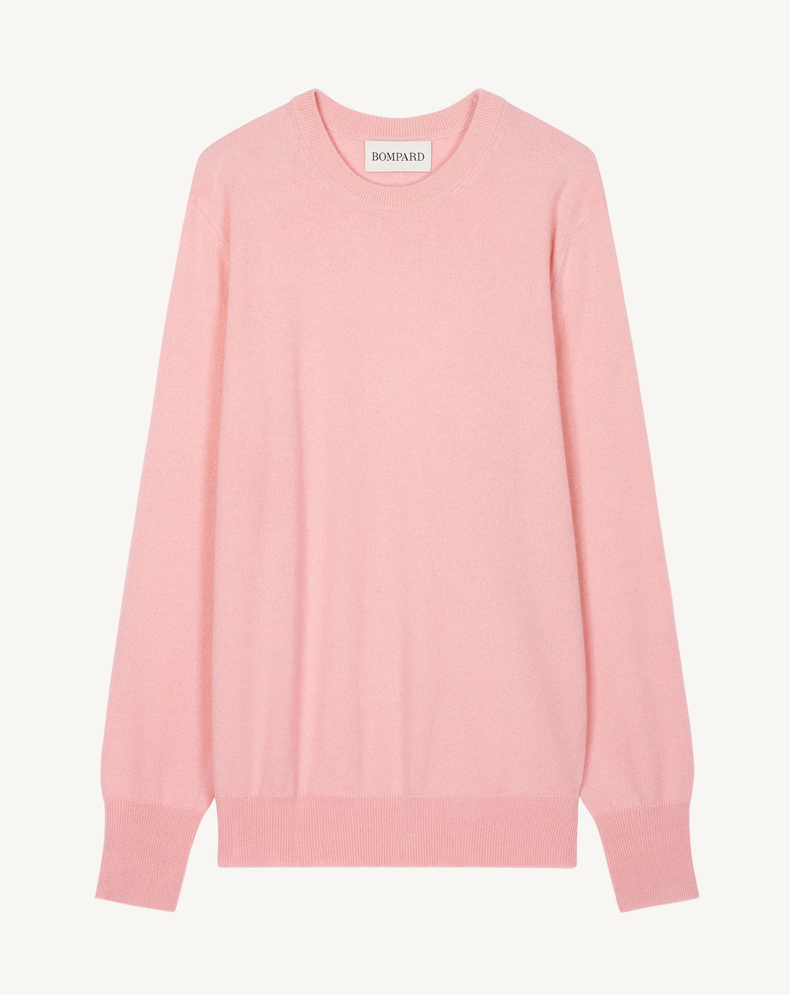 Pull col rond classique-SAKURA-100% cachemire