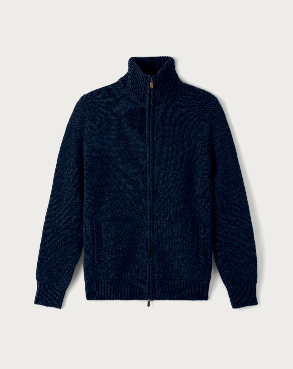 Blouson 12 fils-MARINE-100% cachemire