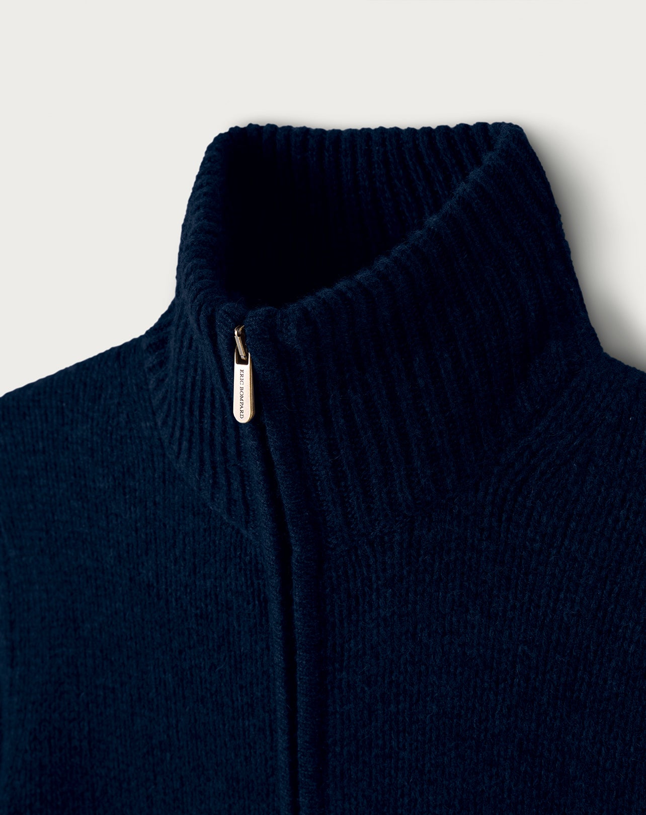 Blouson 12 fils-MARINE-100% cachemire