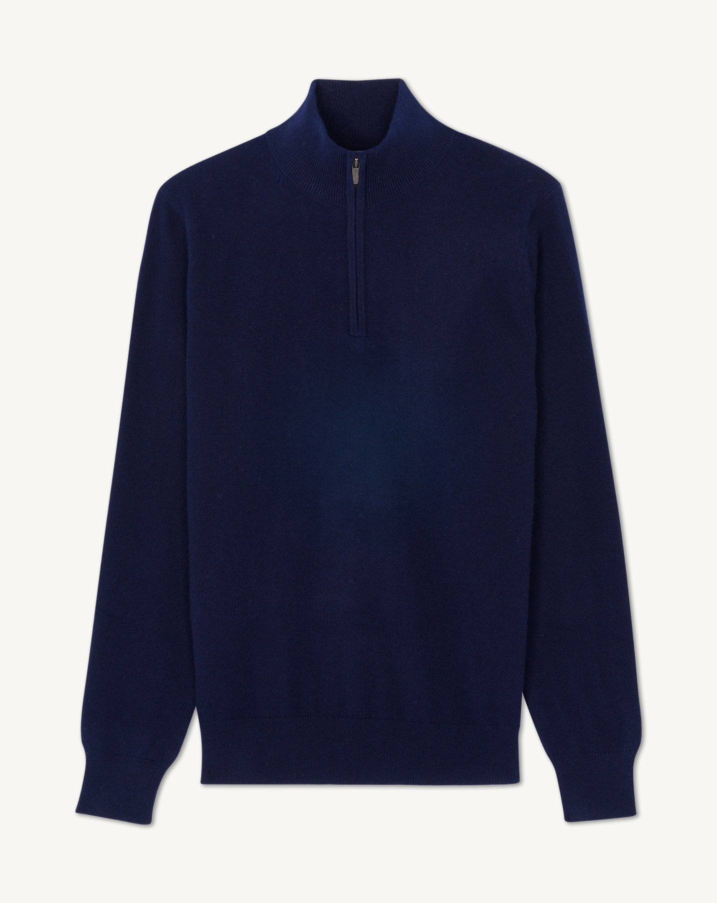 Pull col camionneur-MARINE-100% CACHEMIRE