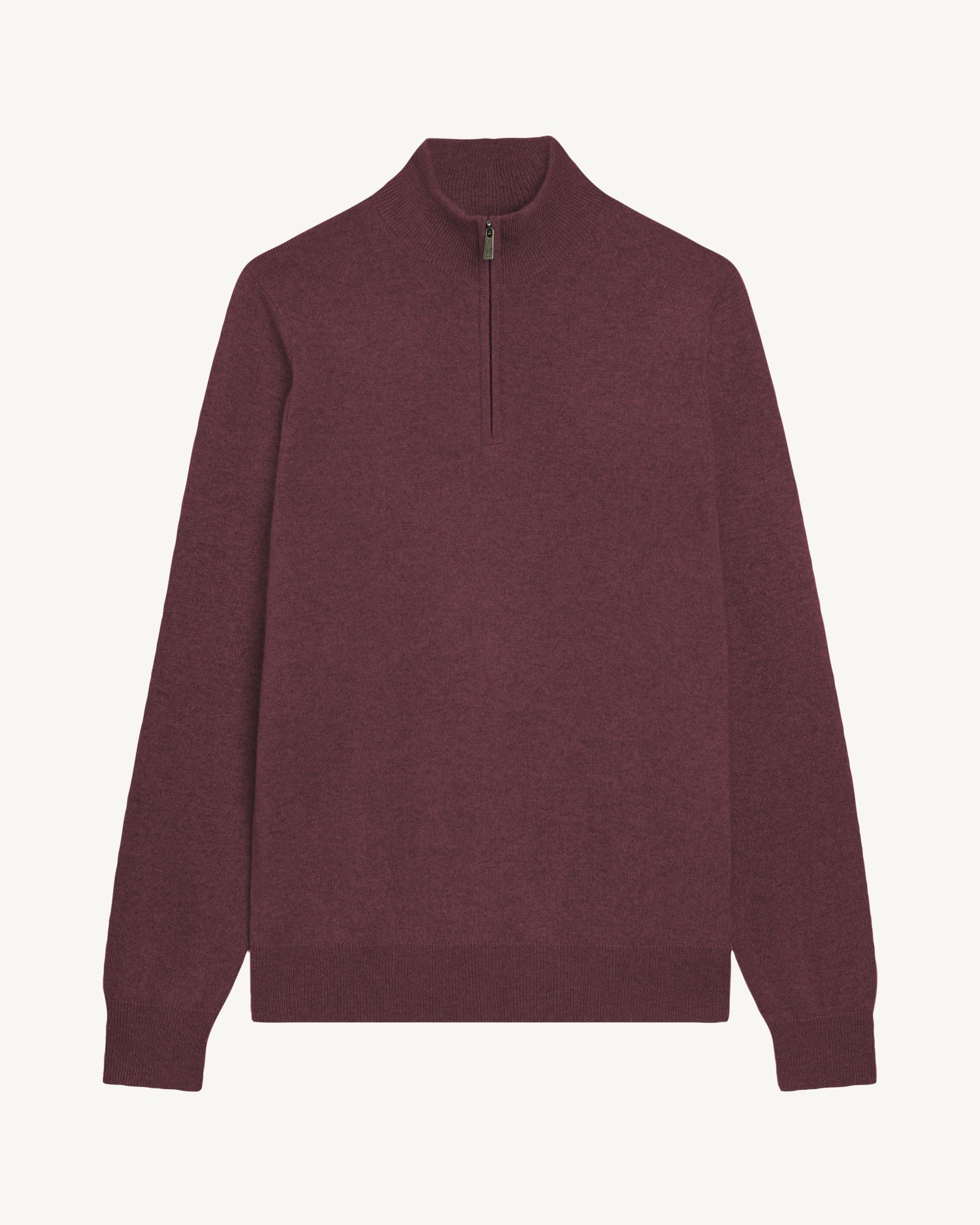 Pull camionneur-GRENAT-100% cachemire